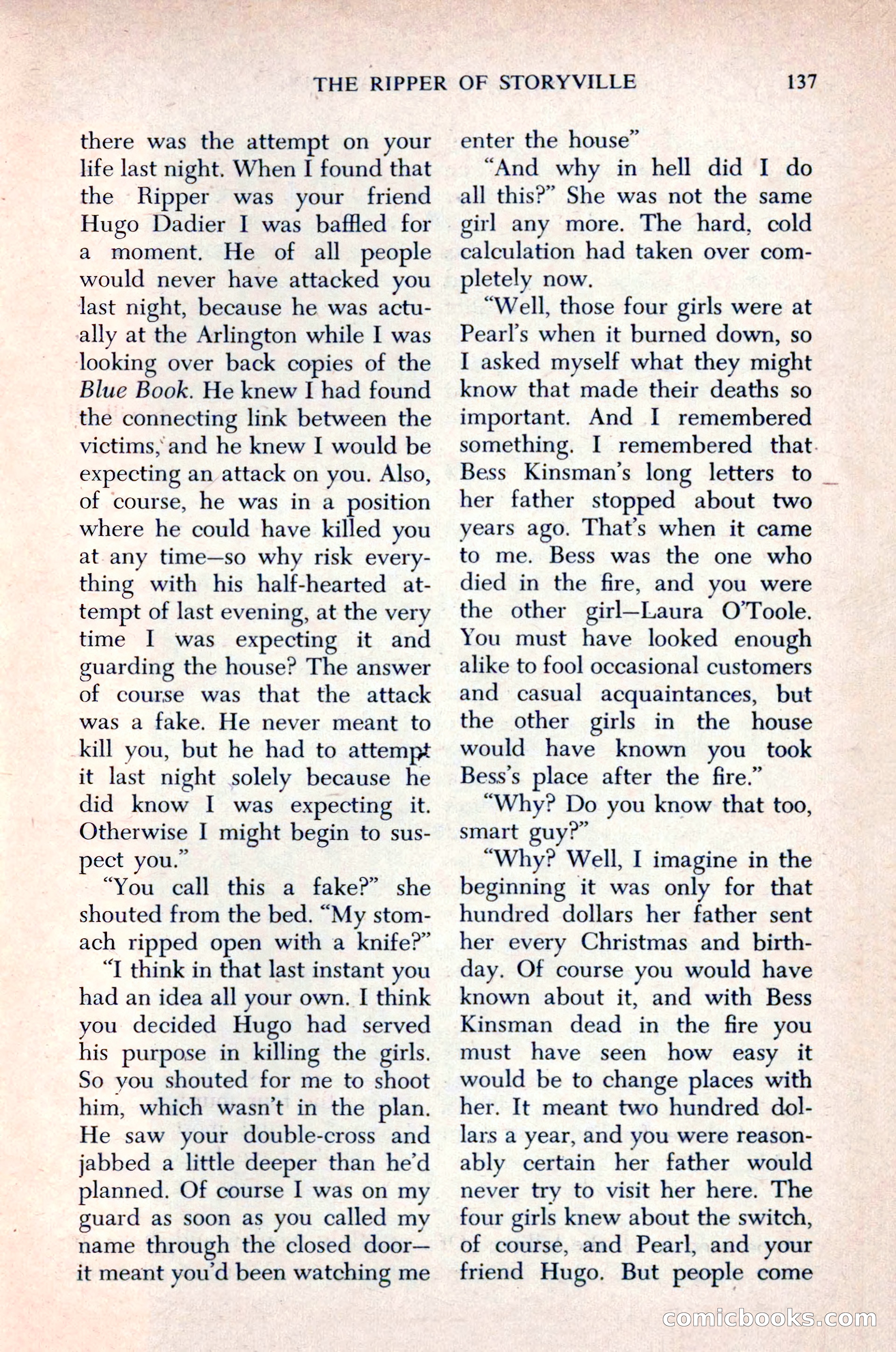 The Saint Mystery Magazine, December 1963 — page 139 of 164