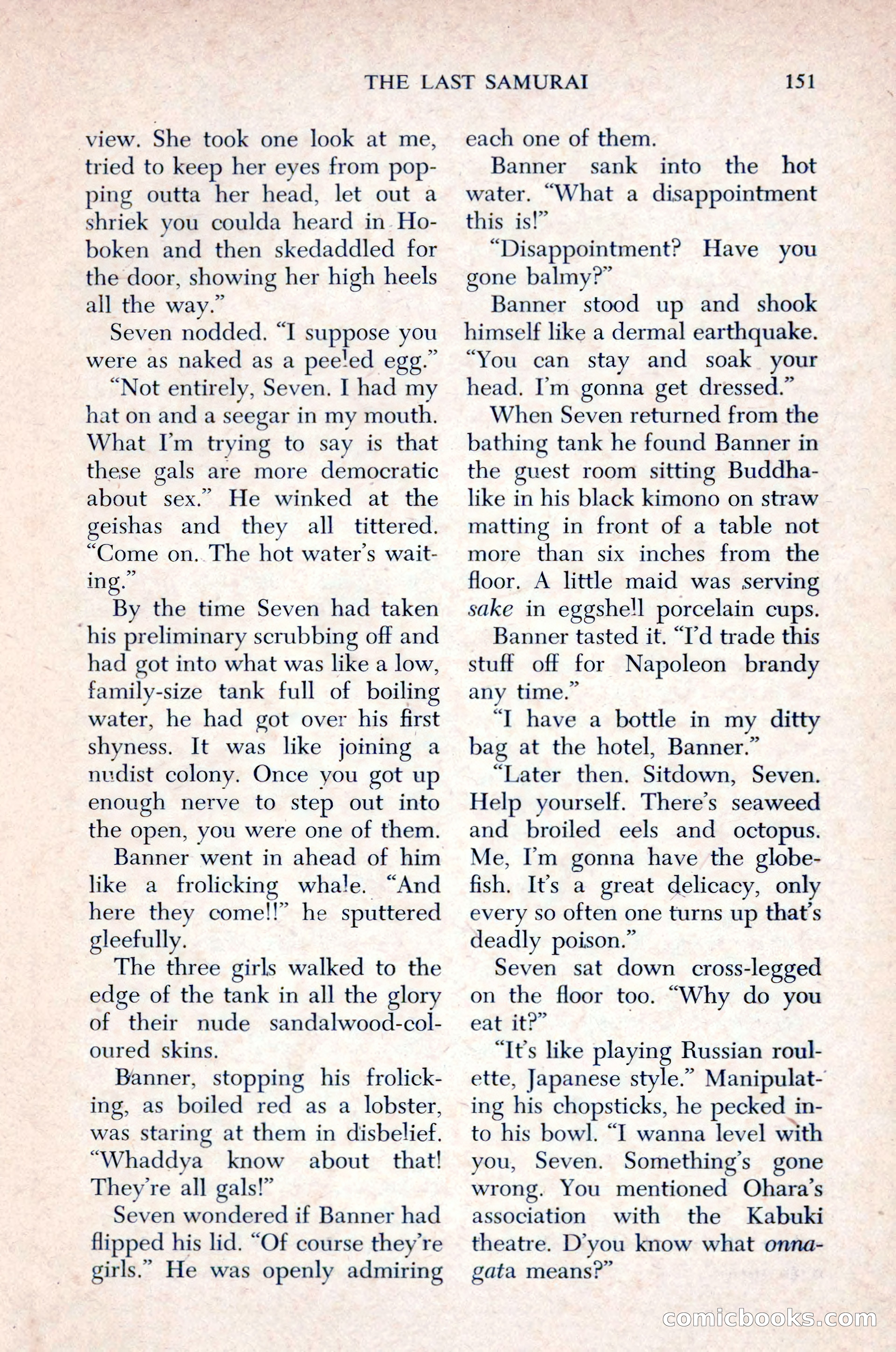 The Saint Mystery Magazine, December 1963 — page 153 of 164