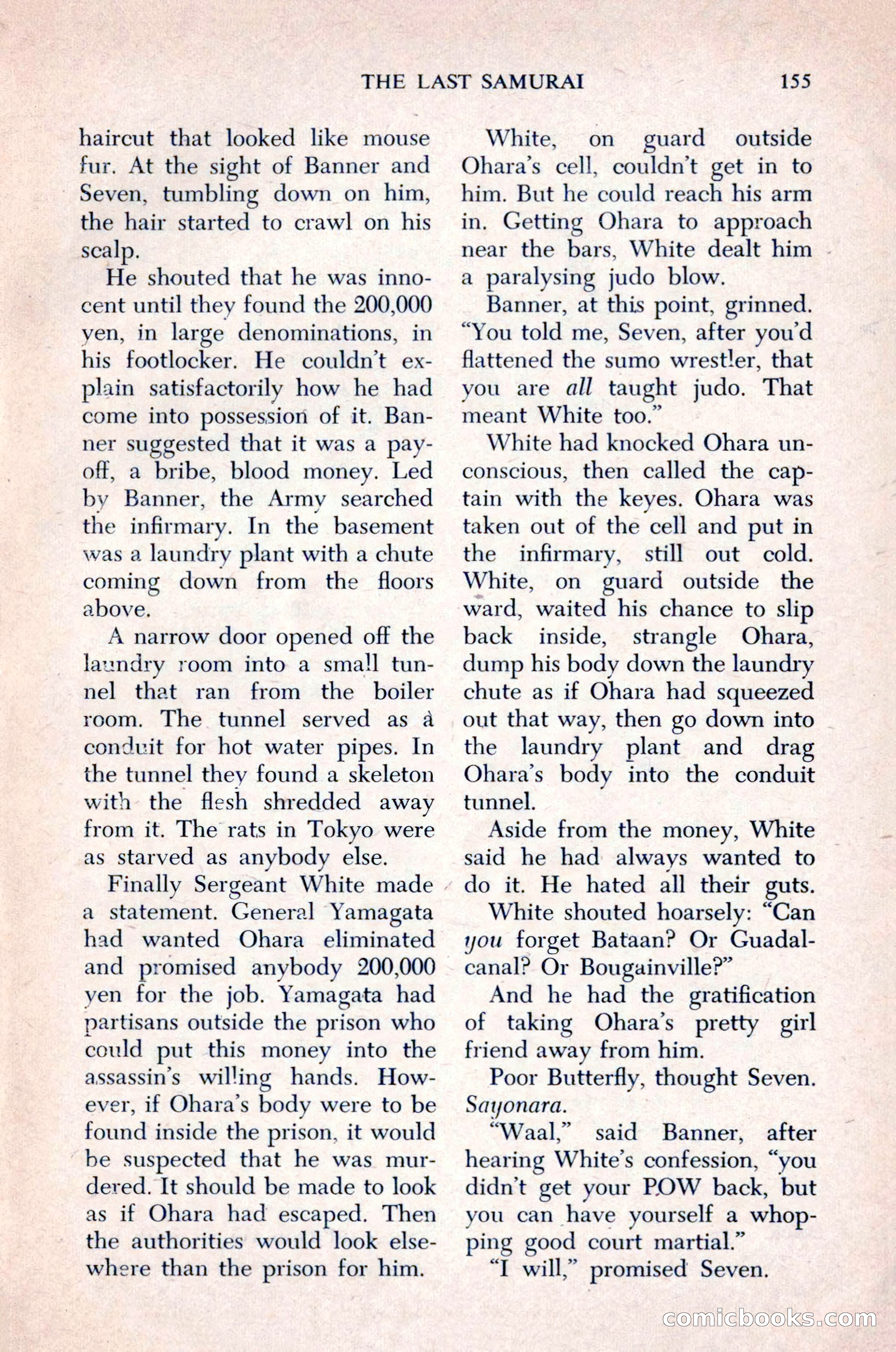 The Saint Mystery Magazine, December 1963 — page 157 of 164