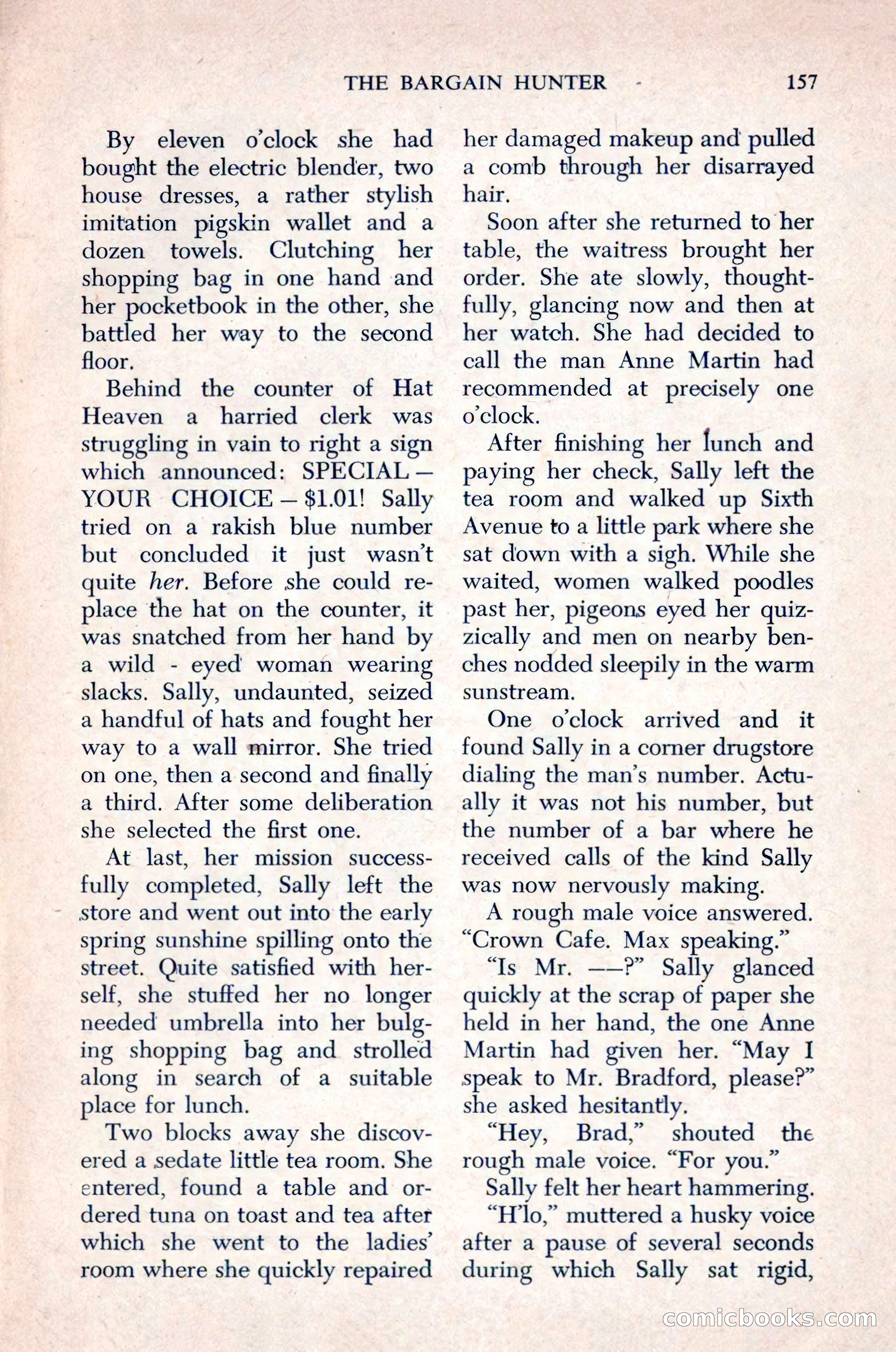 The Saint Mystery Magazine, December 1963 — page 159 of 164