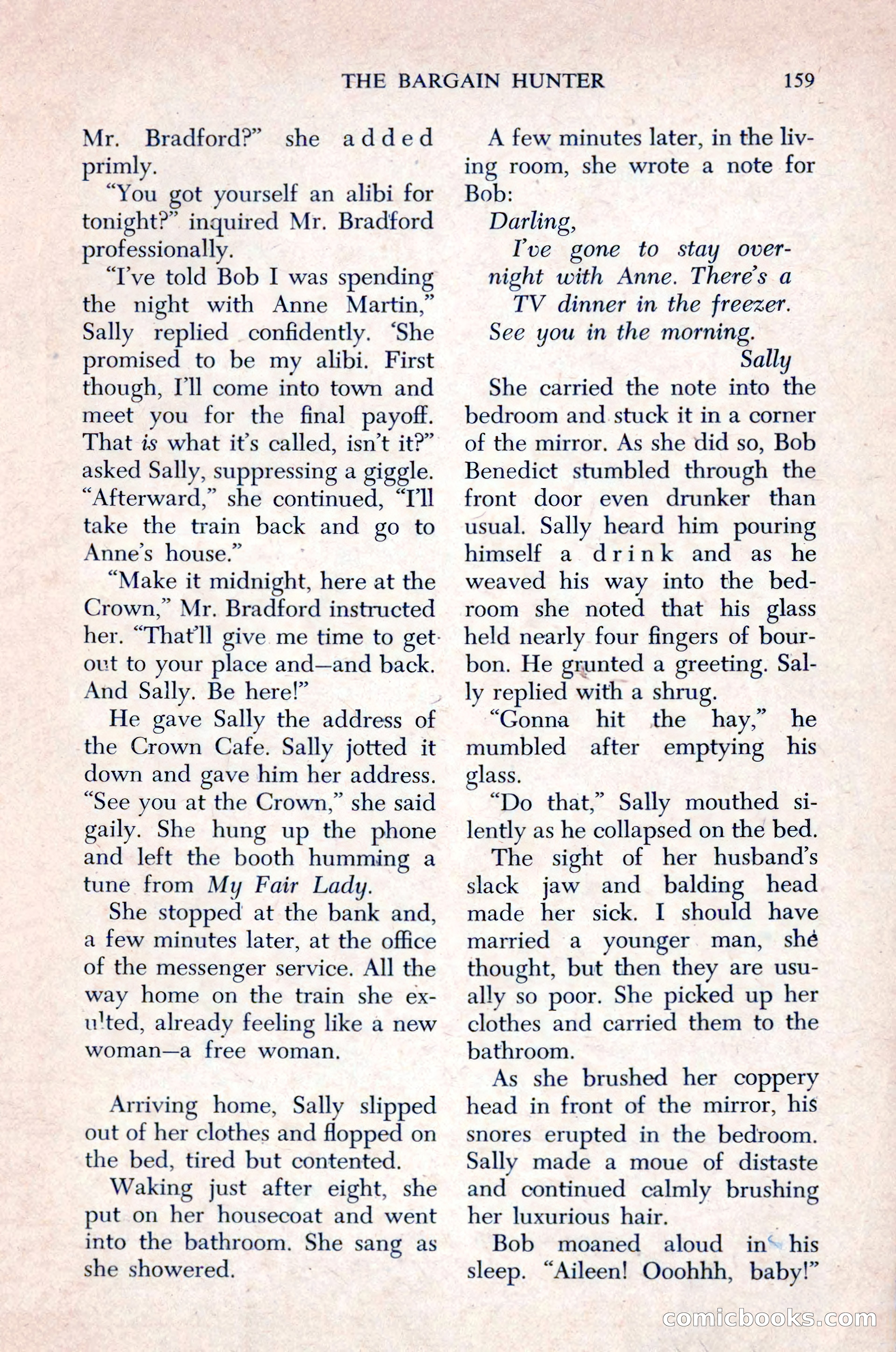 The Saint Mystery Magazine, December 1963 — page 161 of 164