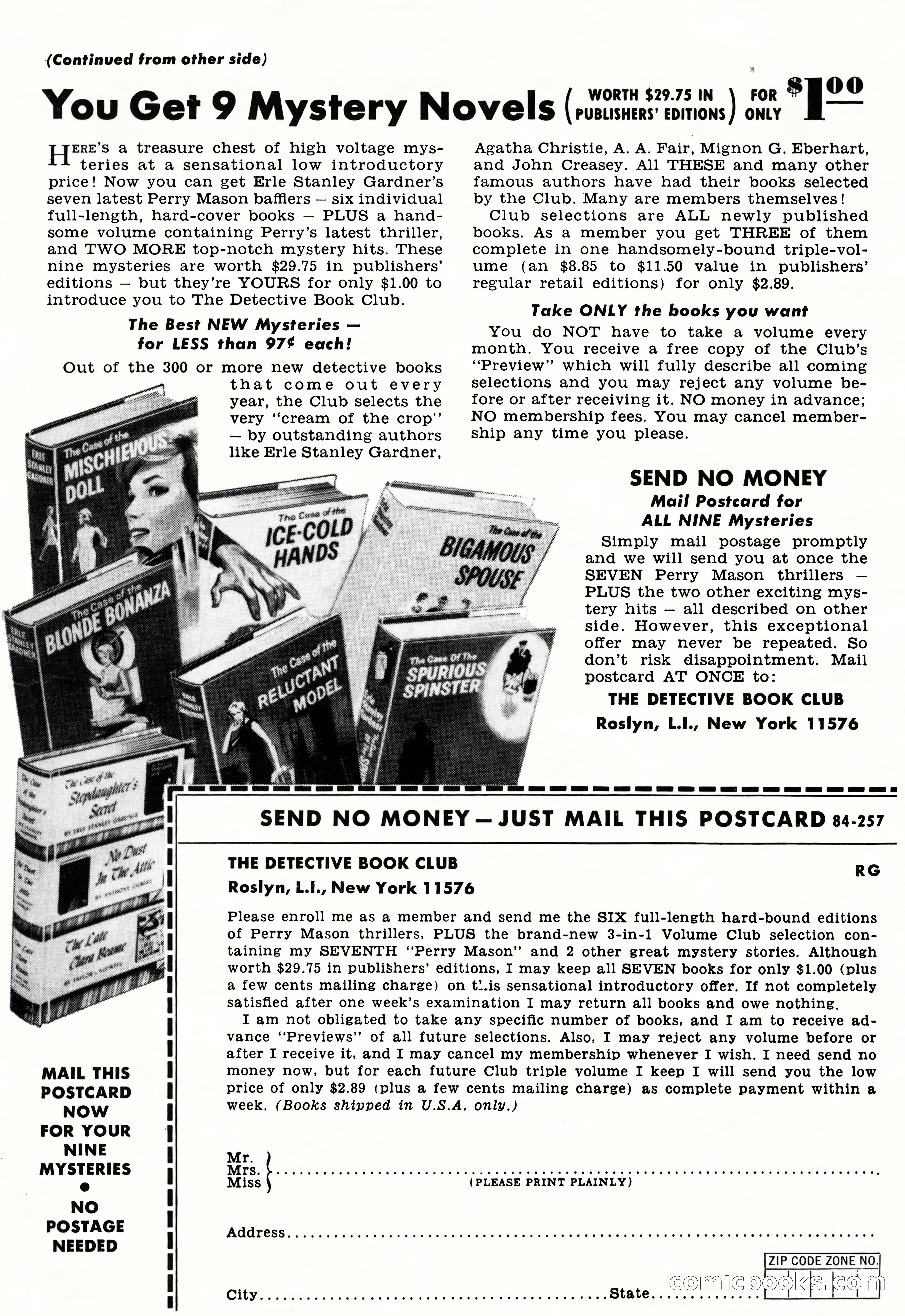 The Saint Mystery Magazine, December 1963 — page 163 of 164