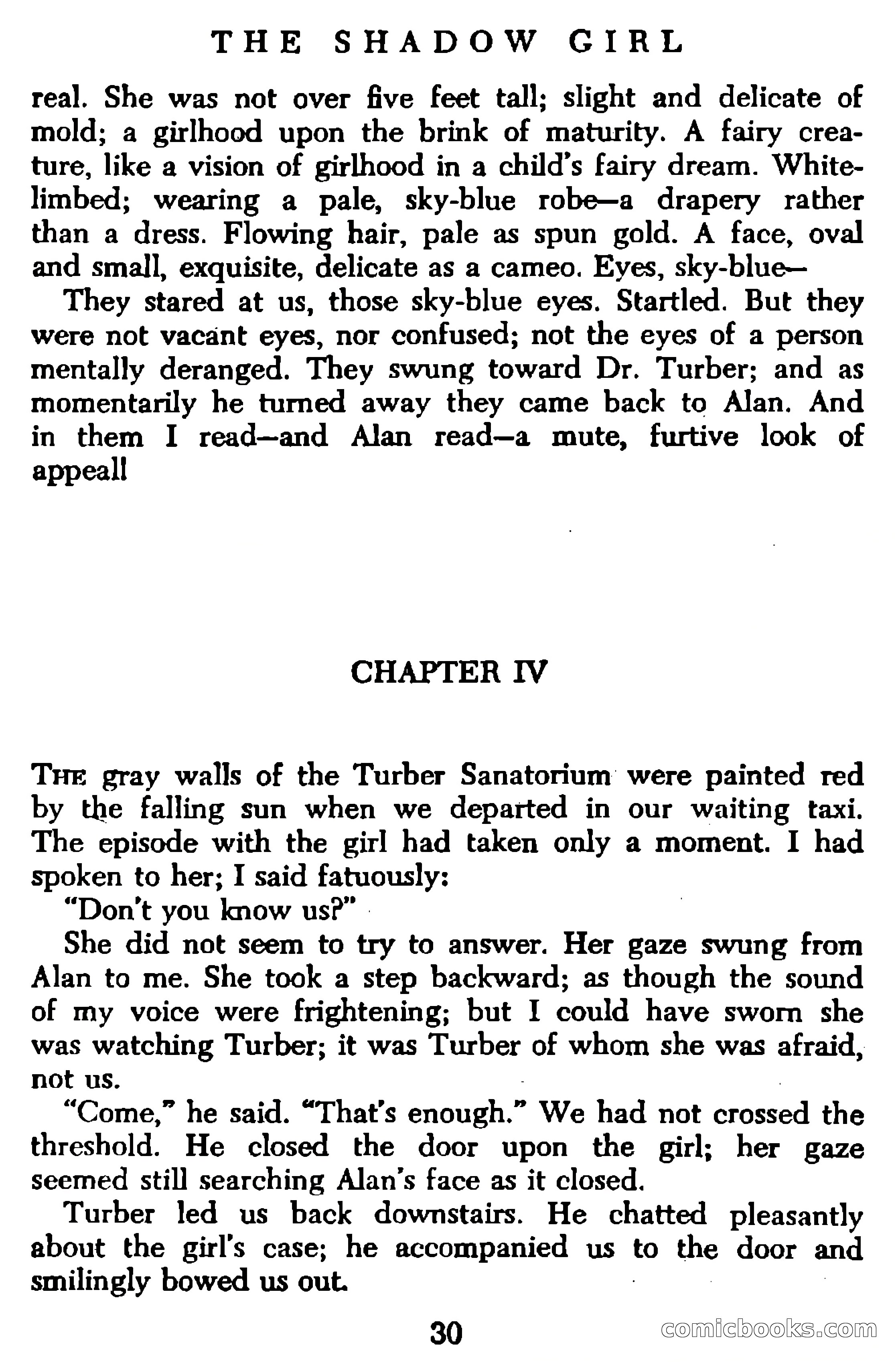 The Shadow Girl — page 32 of 164