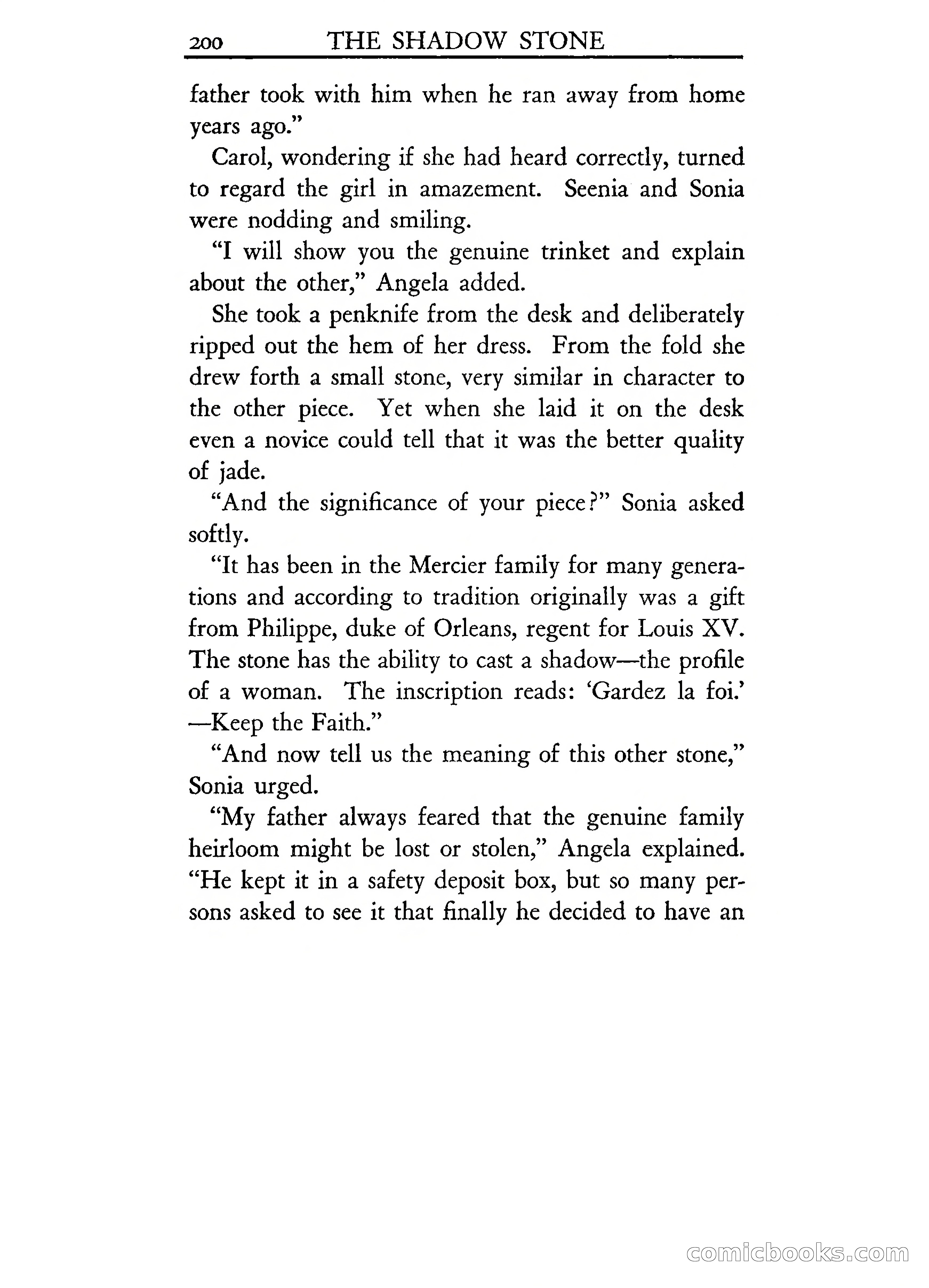 The Shadow Stone — page 205 of 217