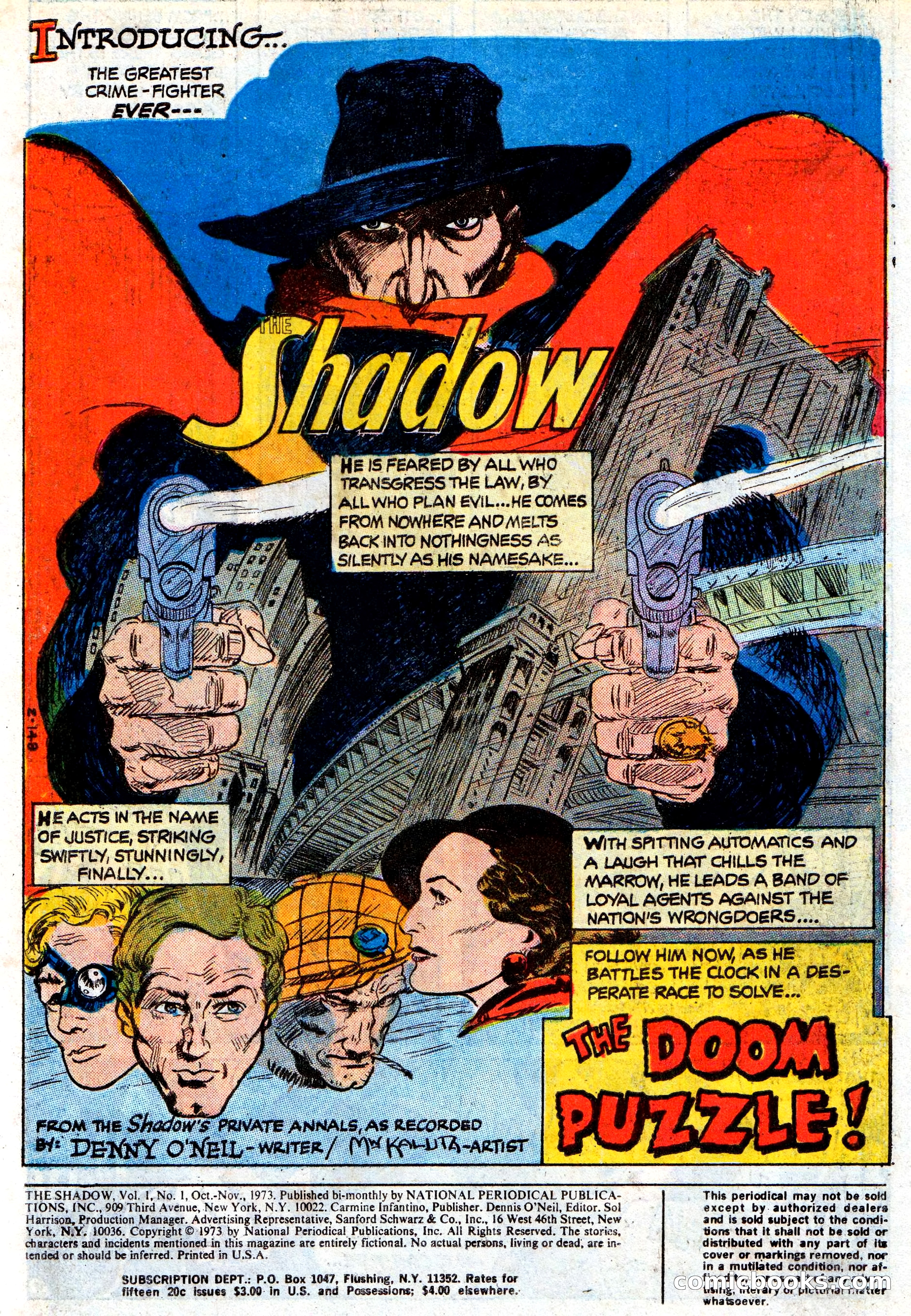 The Shadow, No. 1 — page 3 of 36