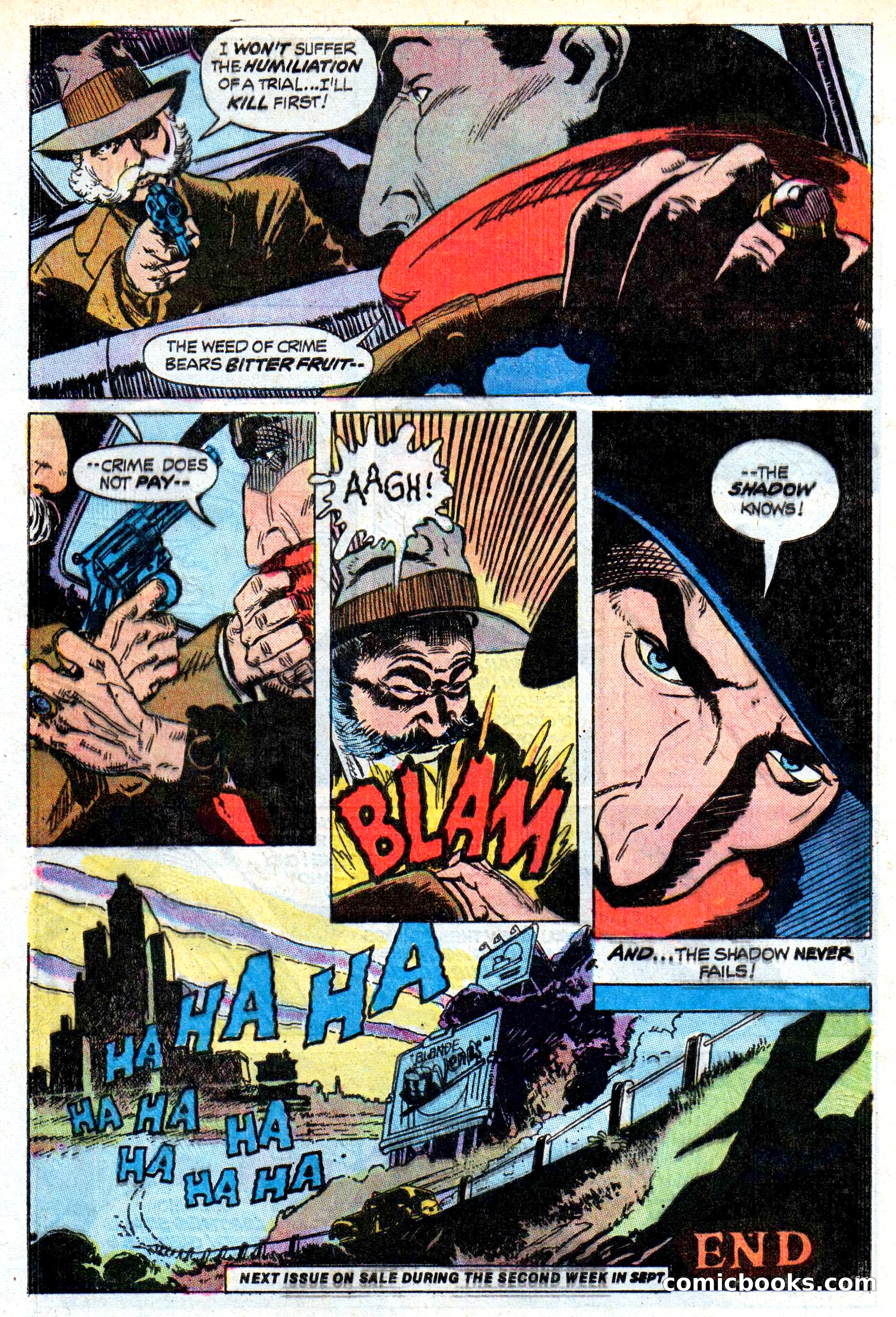 The Shadow, No. 1 — page 32 of 36
