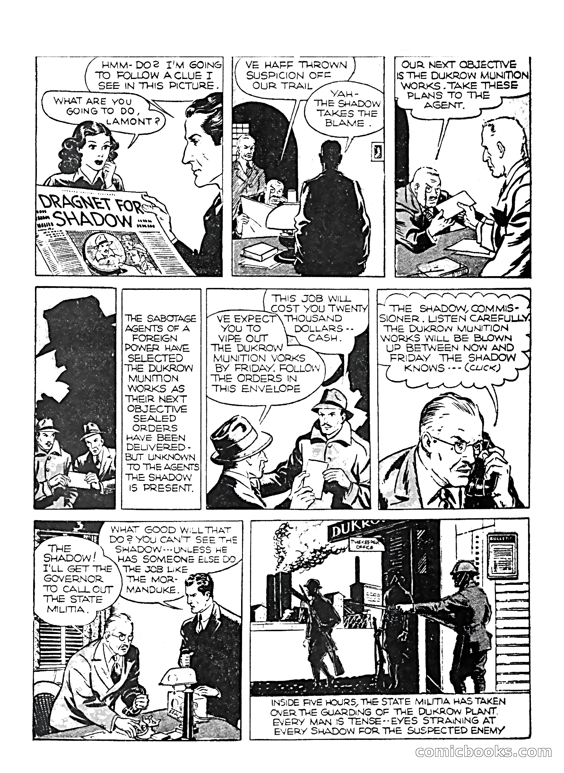 The Shadow, Vol. 1, No. 1 — page 5 of 68