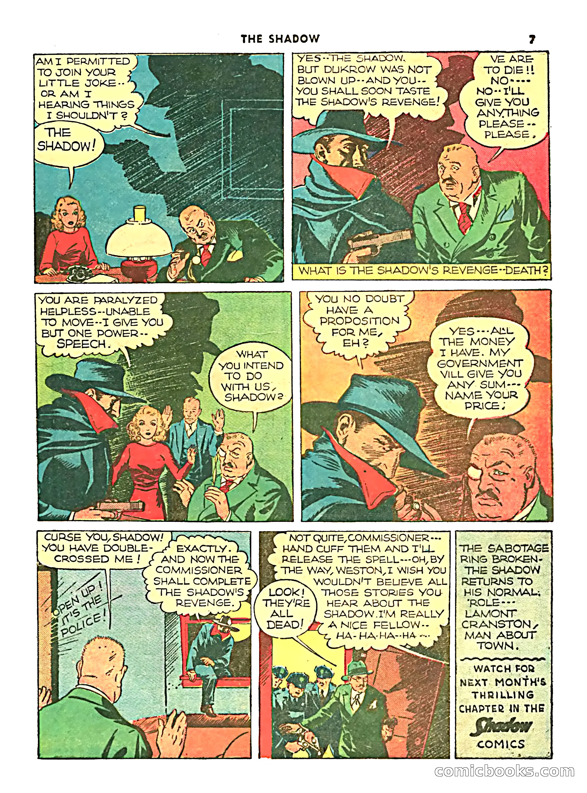 The Shadow, Vol. 1, No. 1 — page 9 of 68
