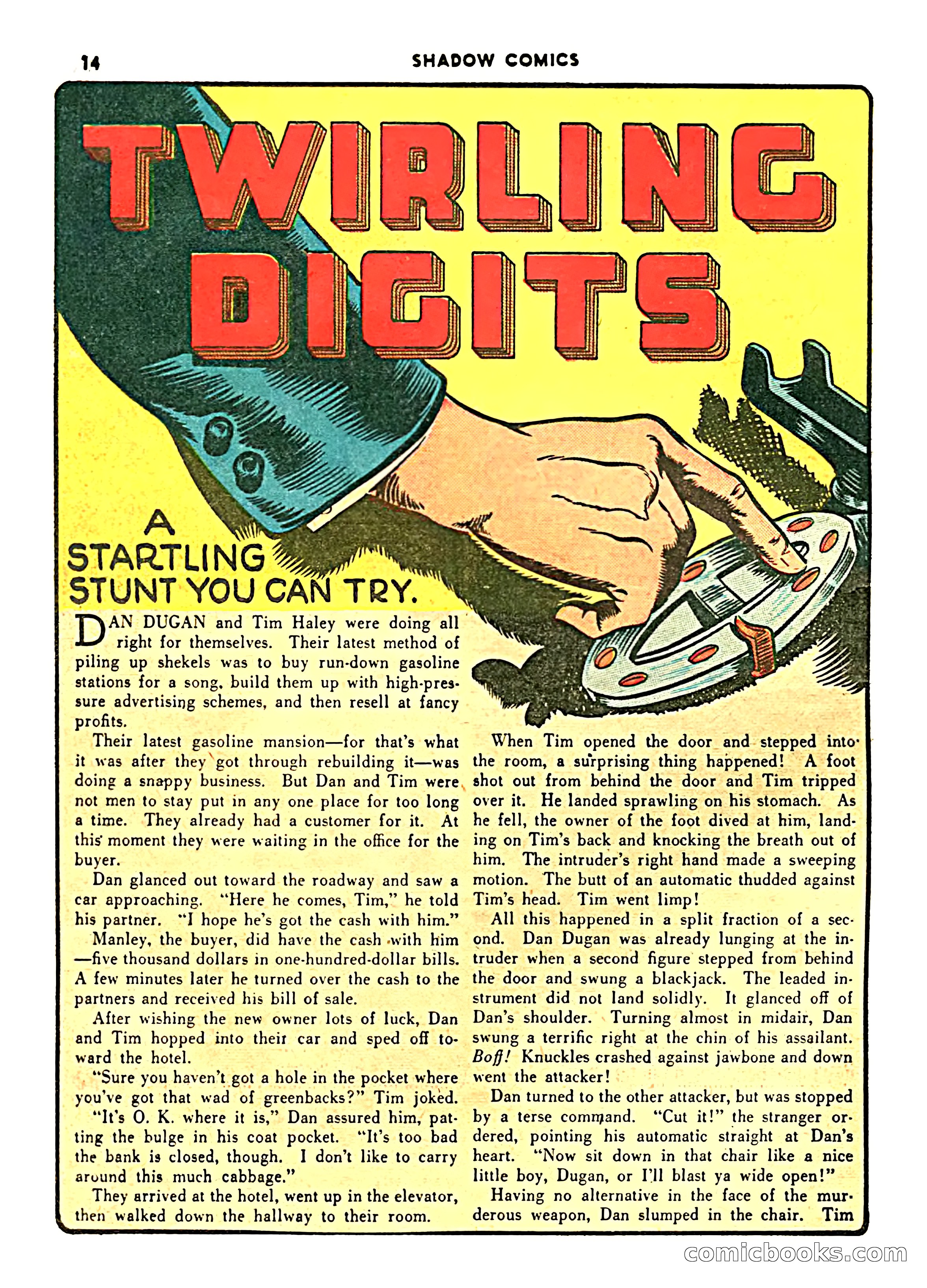 The Shadow, Vol. 1, No. 1 — page 16 of 68