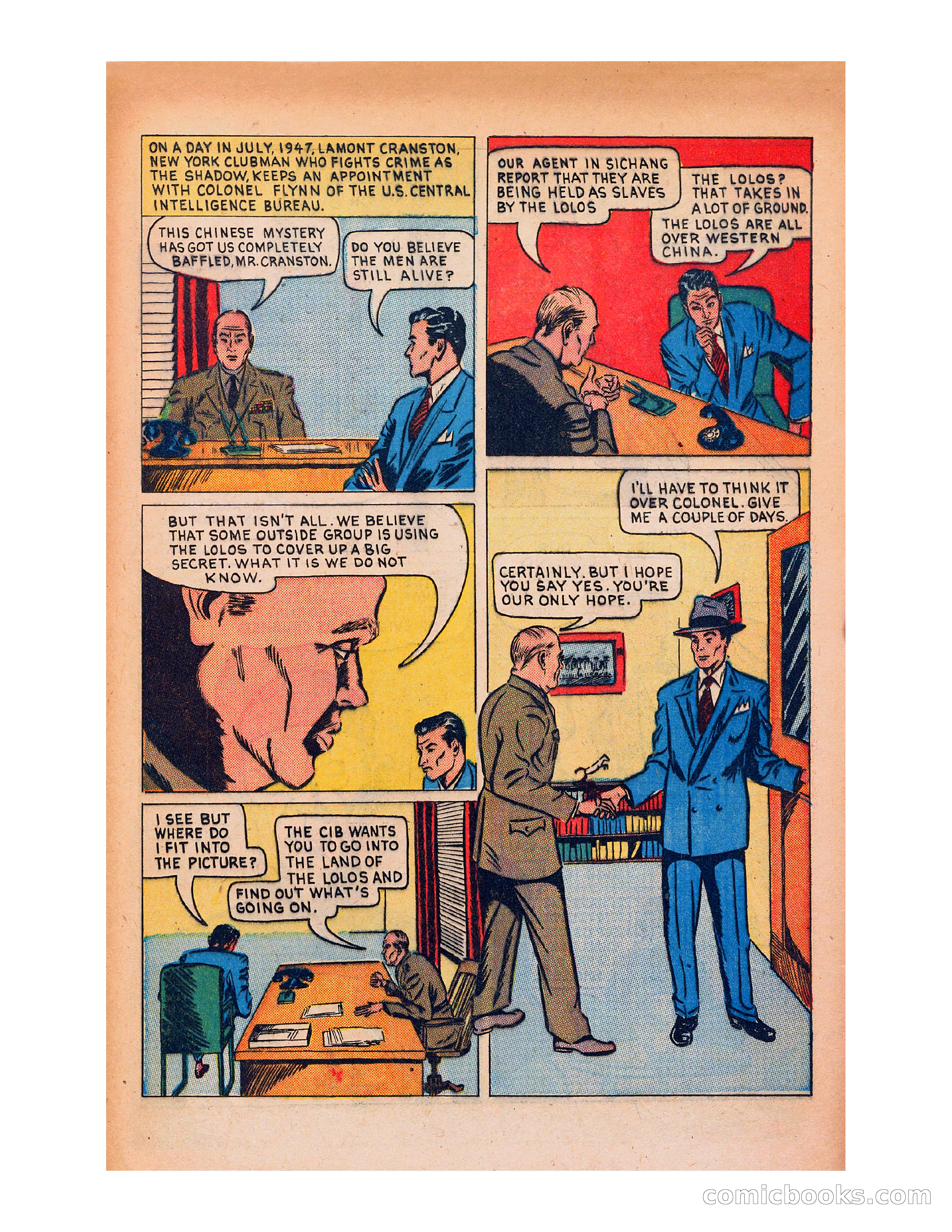 The Shadow Comics, Vol. 8, No. 4 — page 35 of 53