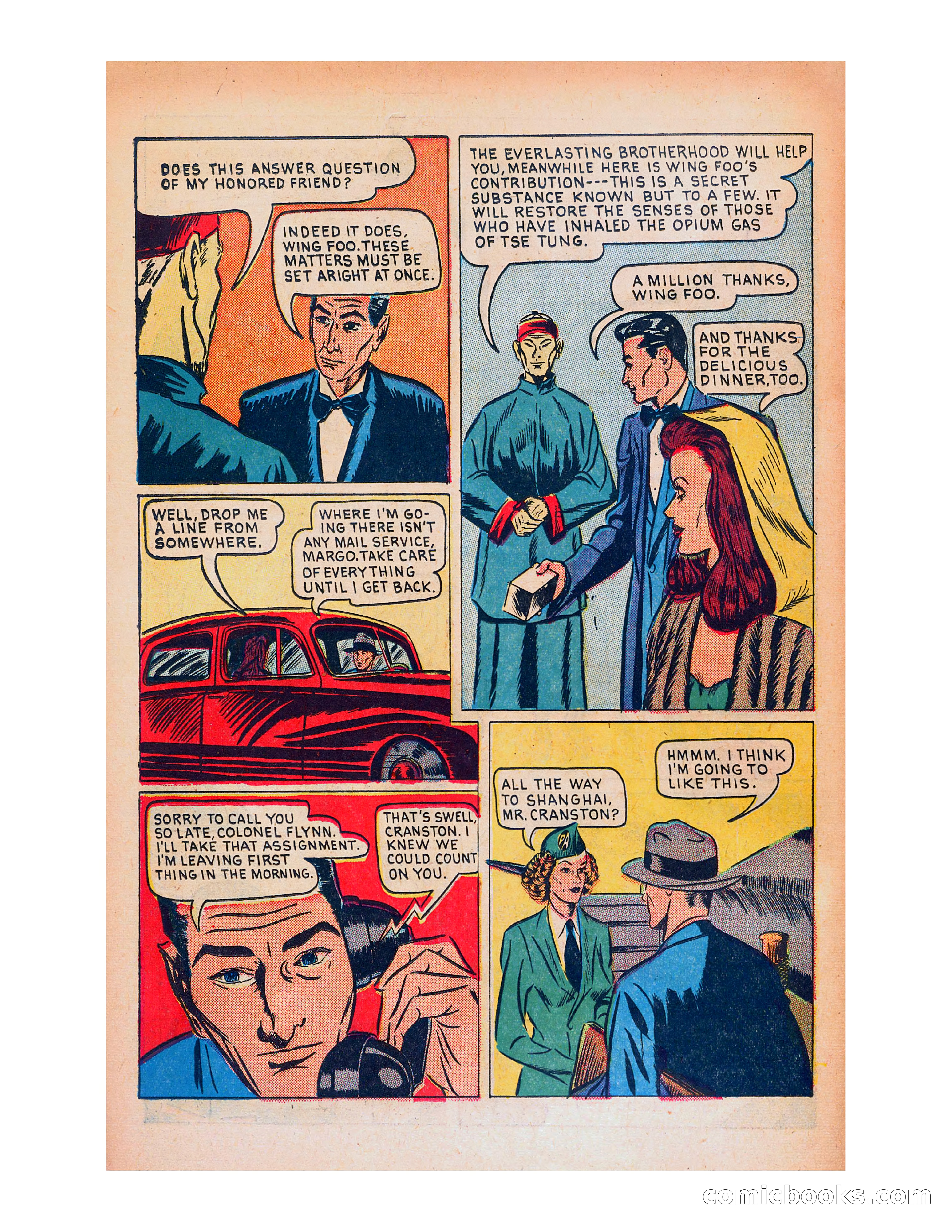 The Shadow Comics, Vol. 8, No. 4 — page 38 of 53