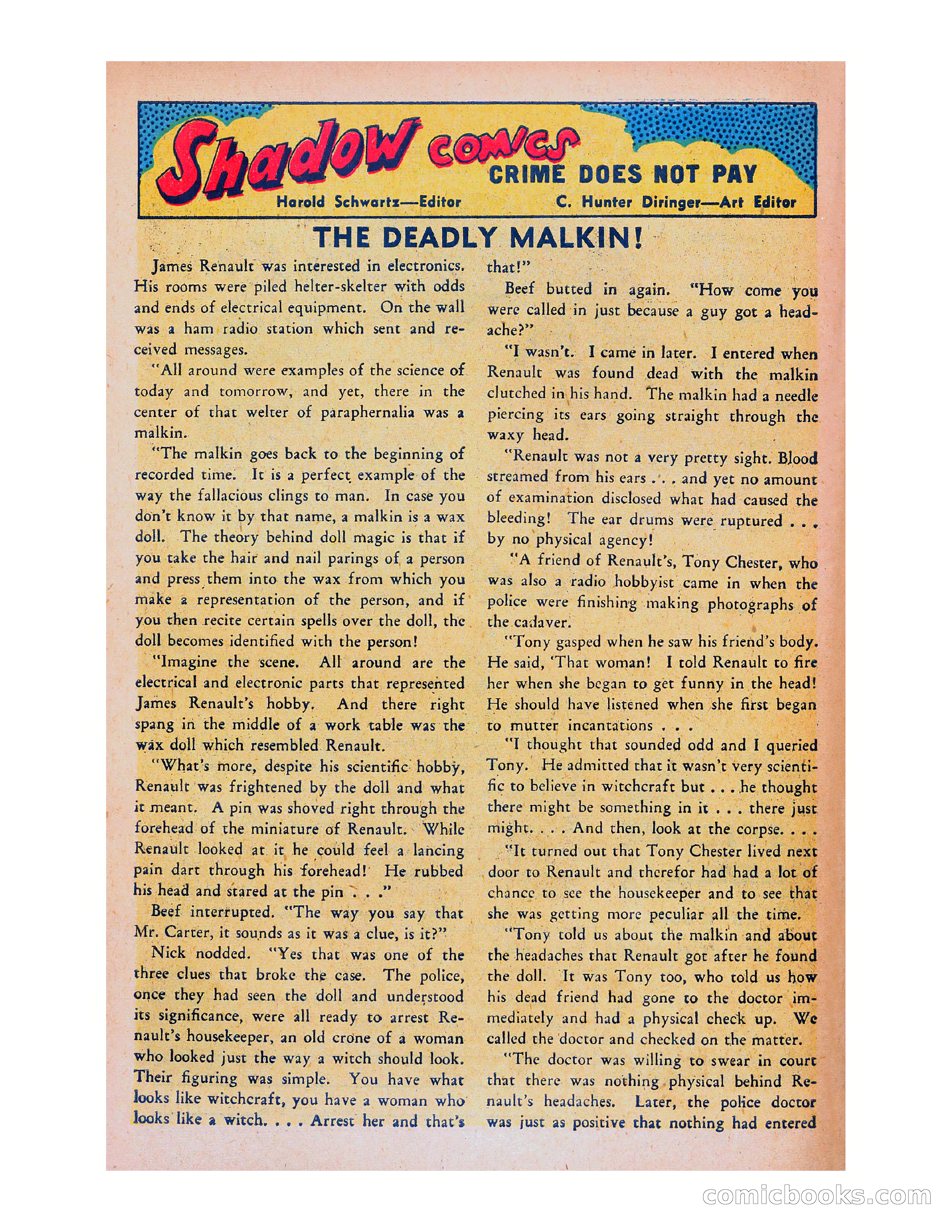 The Shadow Comics, Vol. 8, No. 4 — page 48 of 53