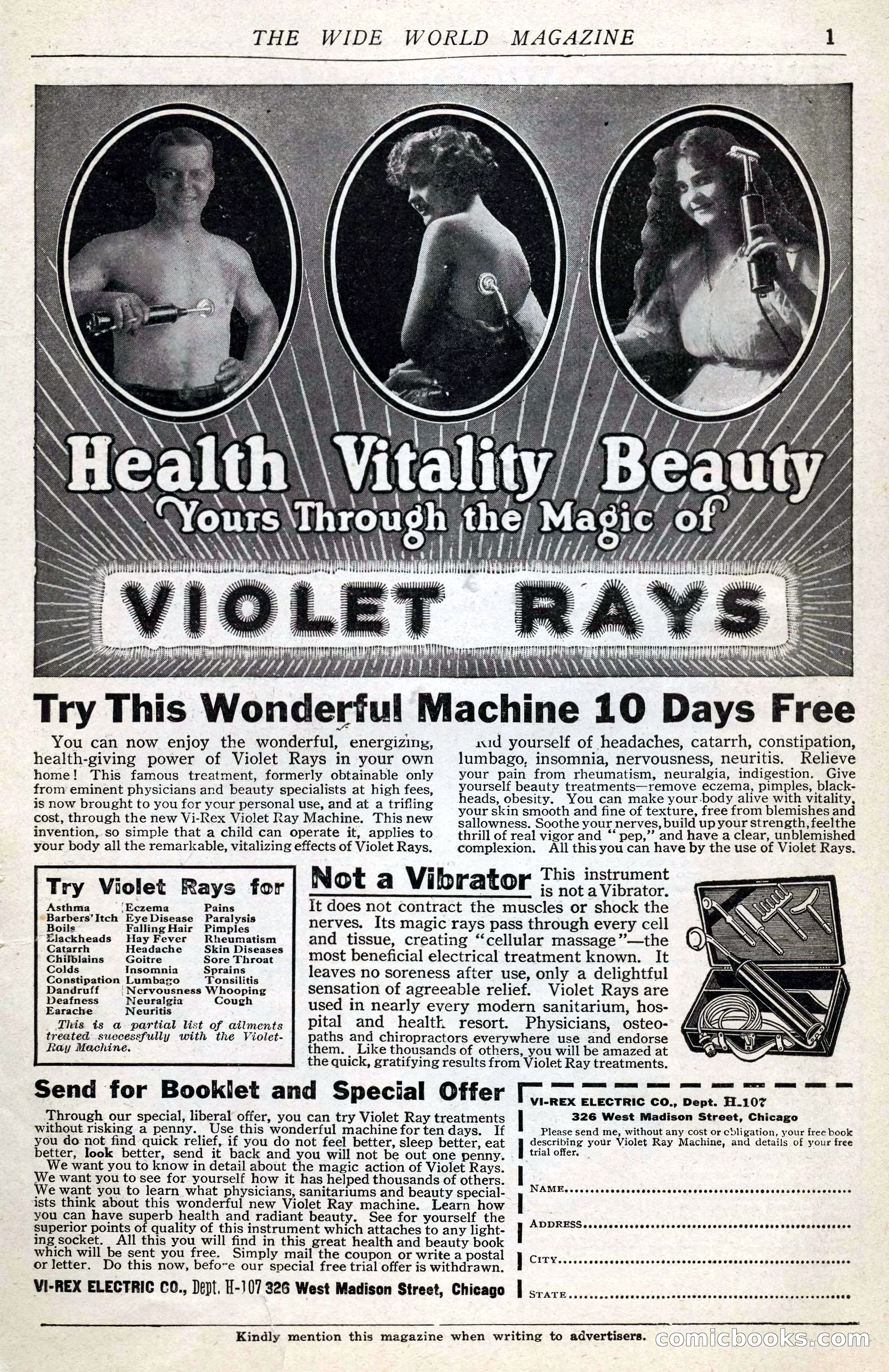The Wide World, July 1920 — page 3 of 109