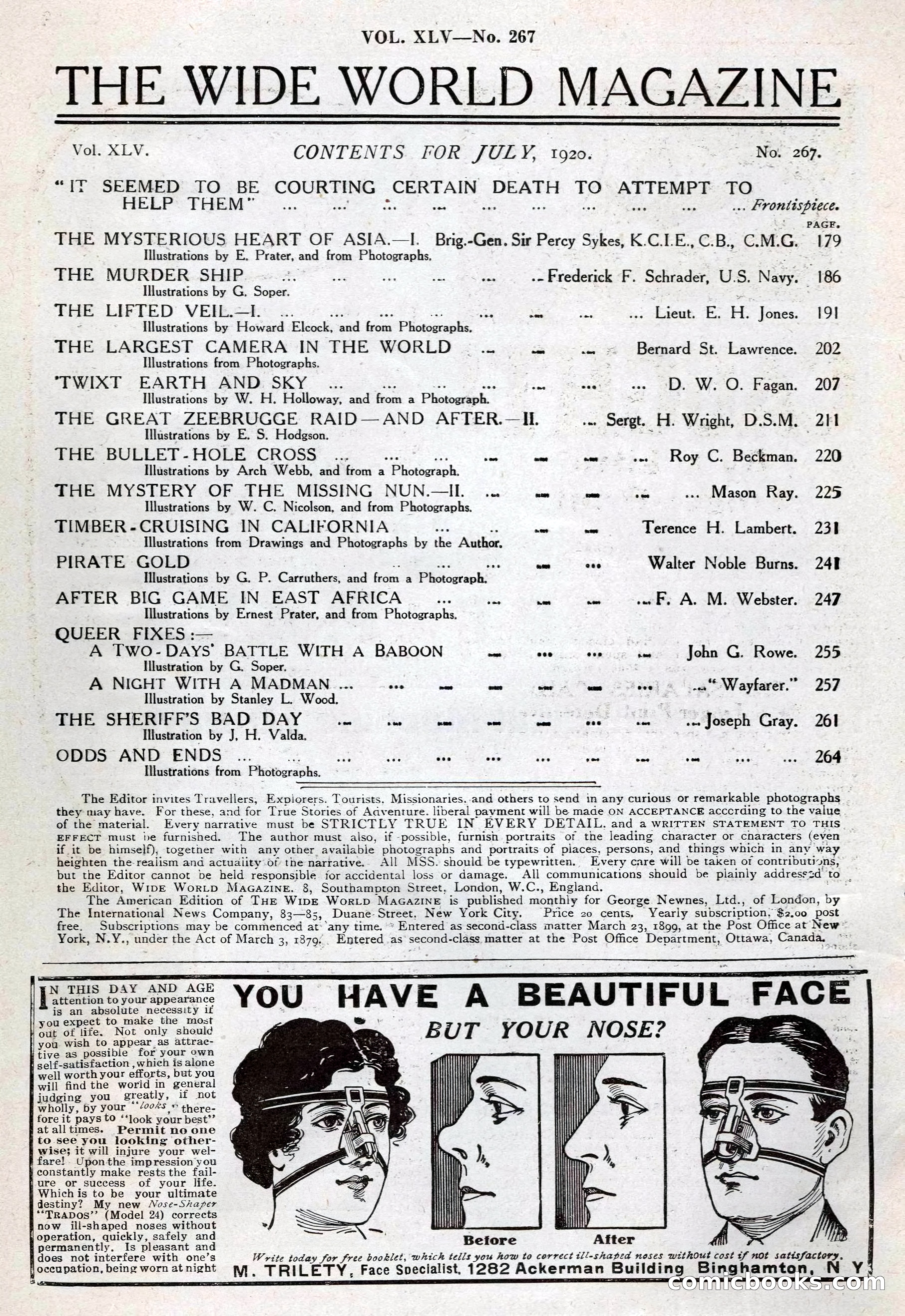 The Wide World, July 1920 — page 4 of 109