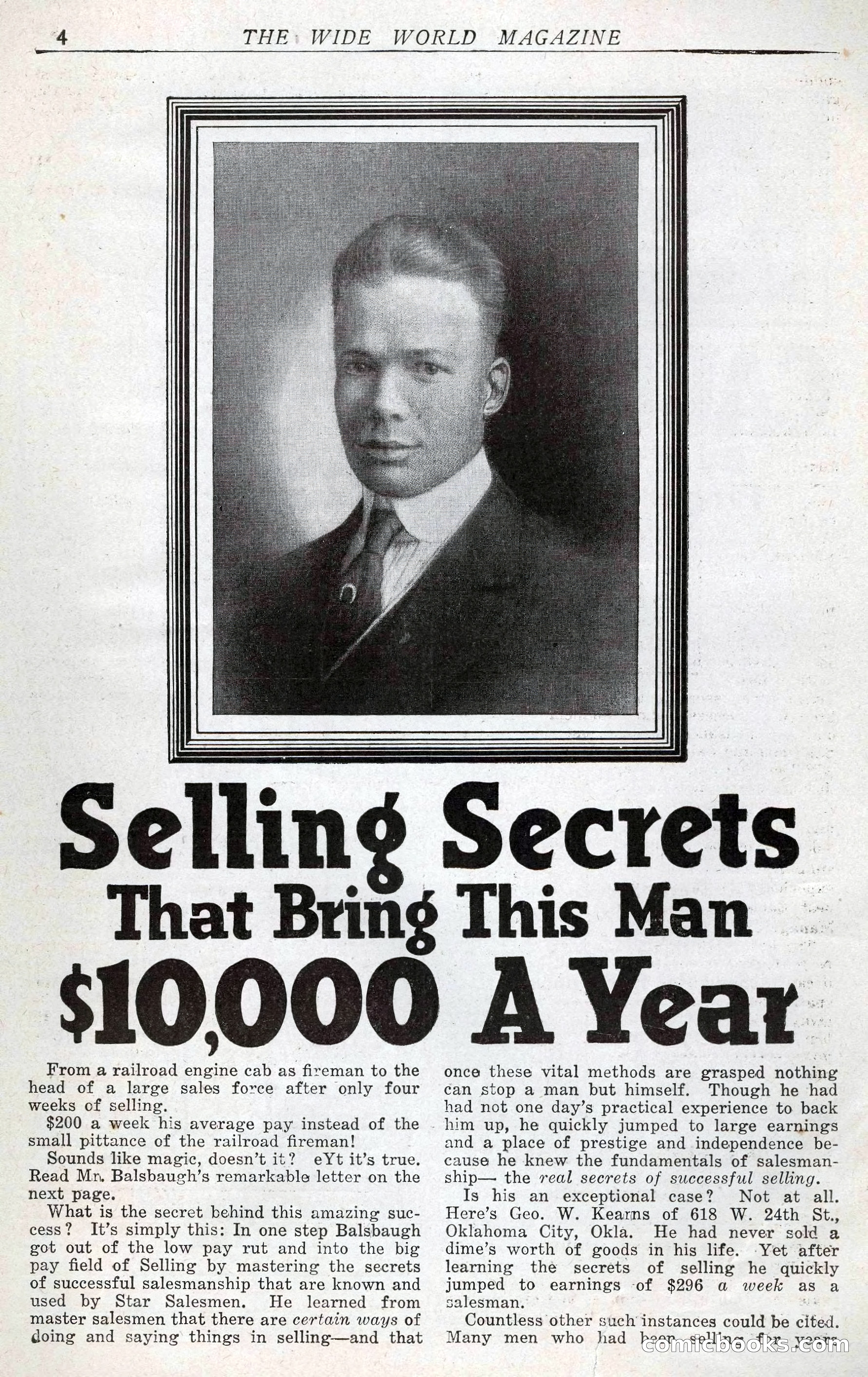 The Wide World, July 1920 — page 6 of 109