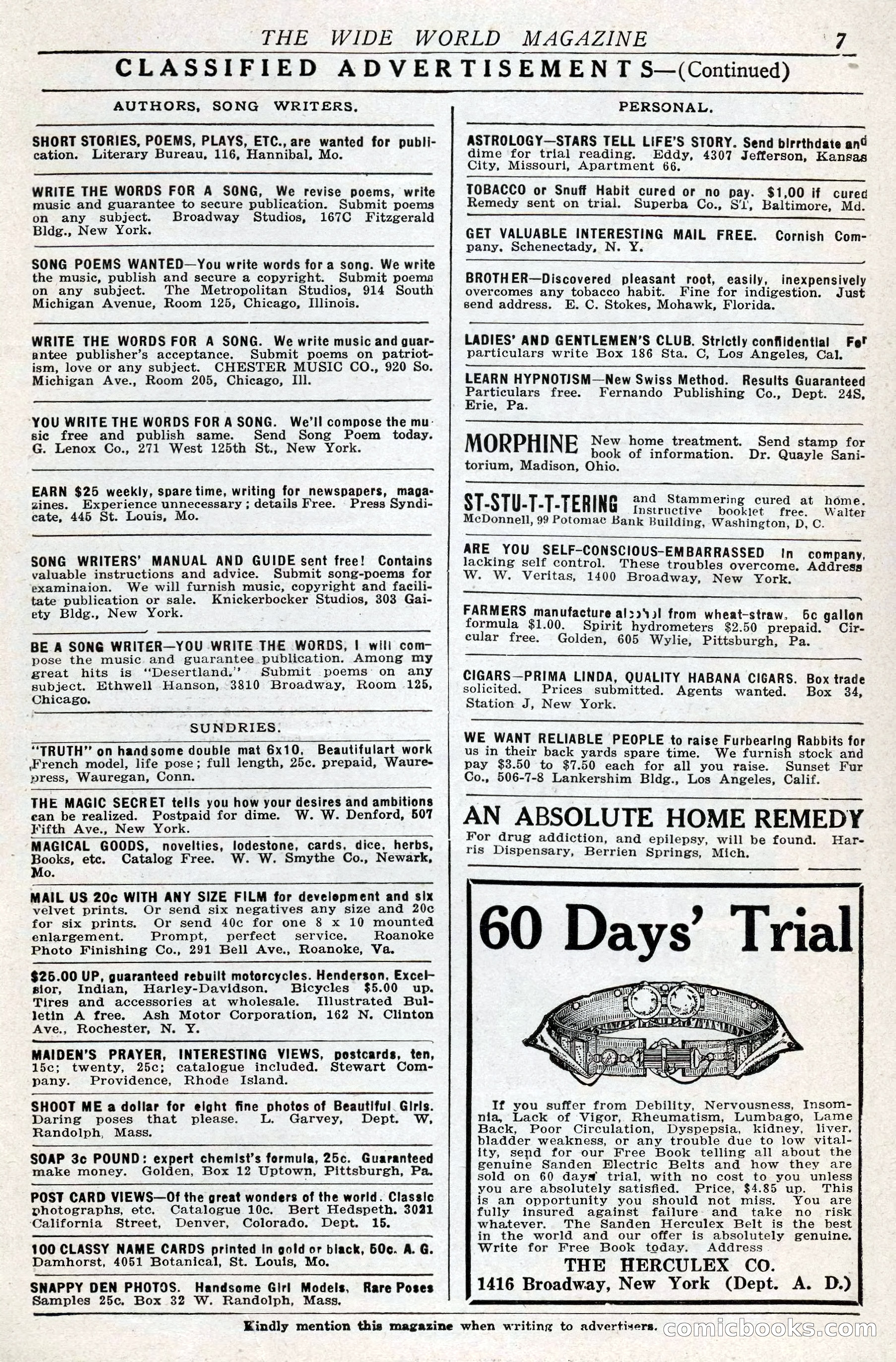 The Wide World, July 1920 — page 9 of 109