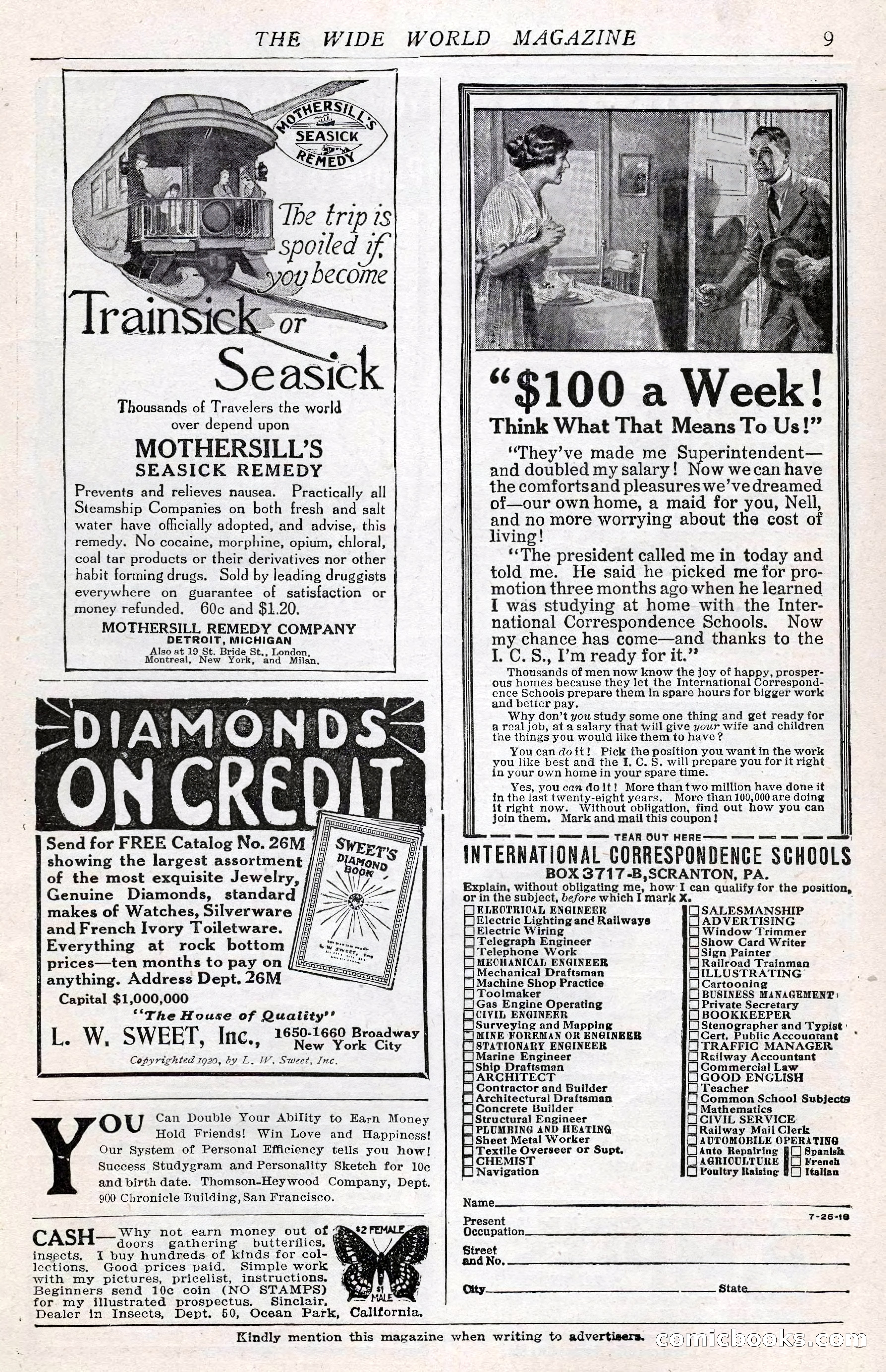 The Wide World, July 1920 — page 99 of 109