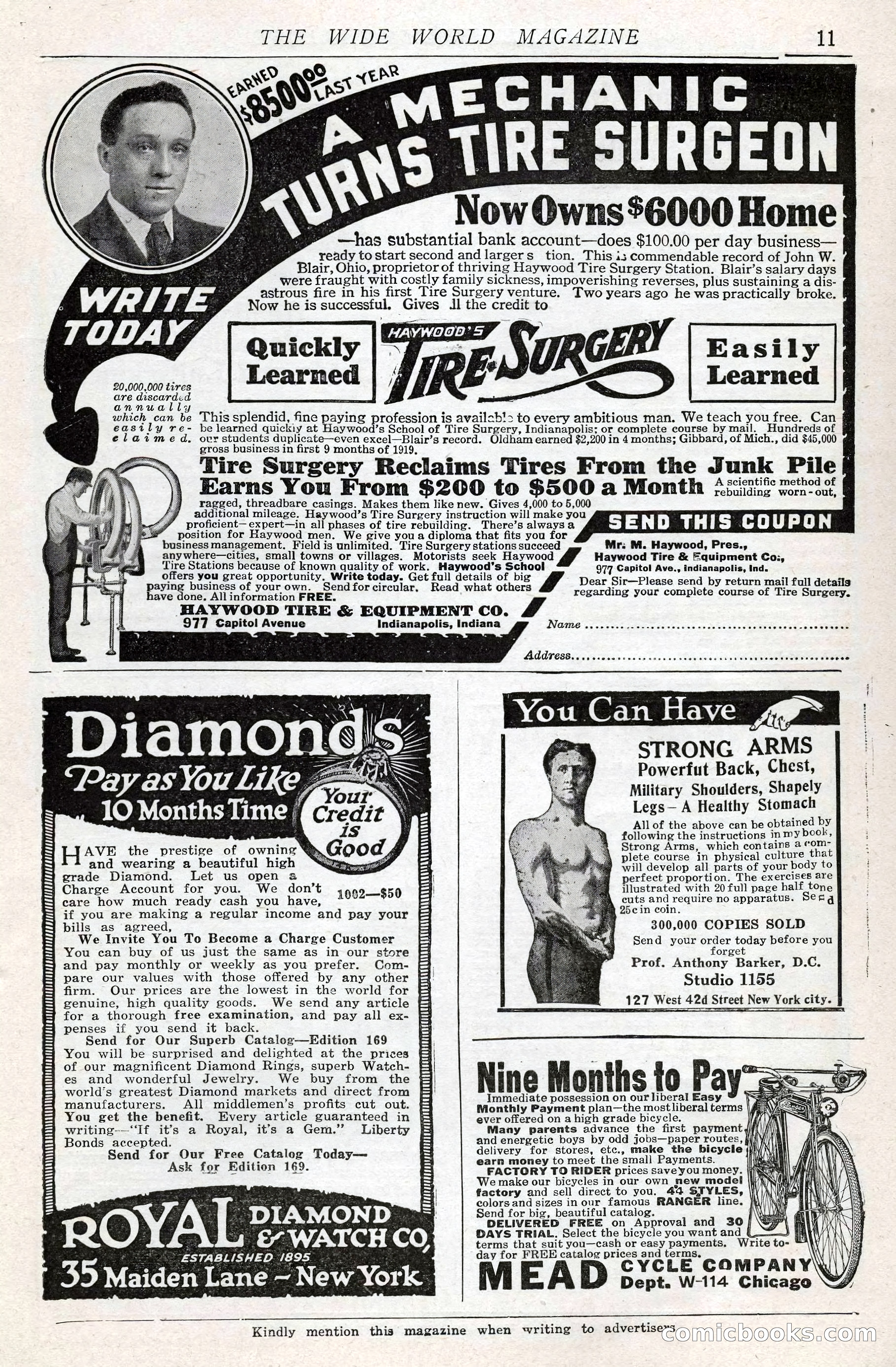 The Wide World, July 1920 — page 101 of 109