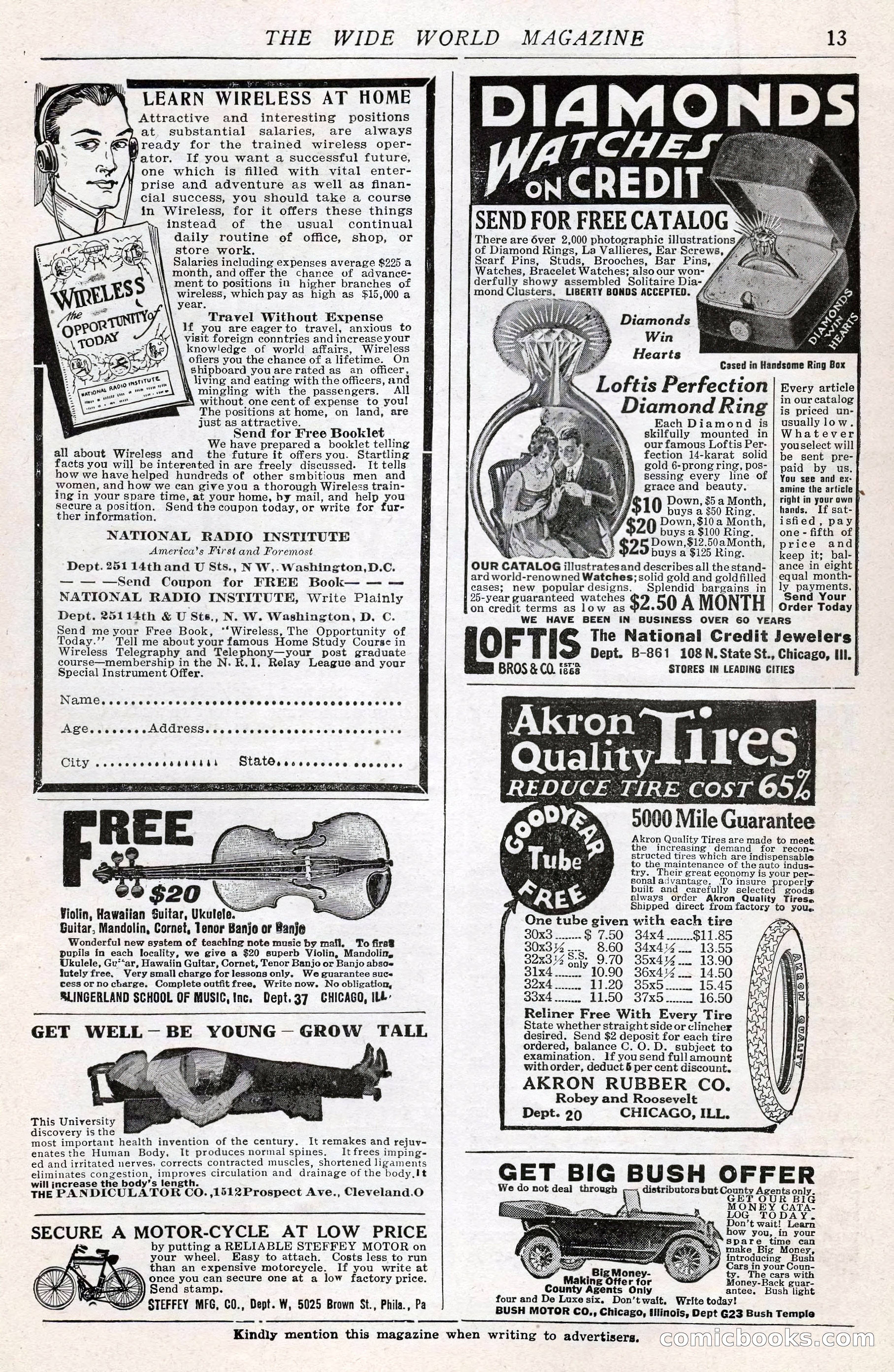 The Wide World, July 1920 — page 103 of 109