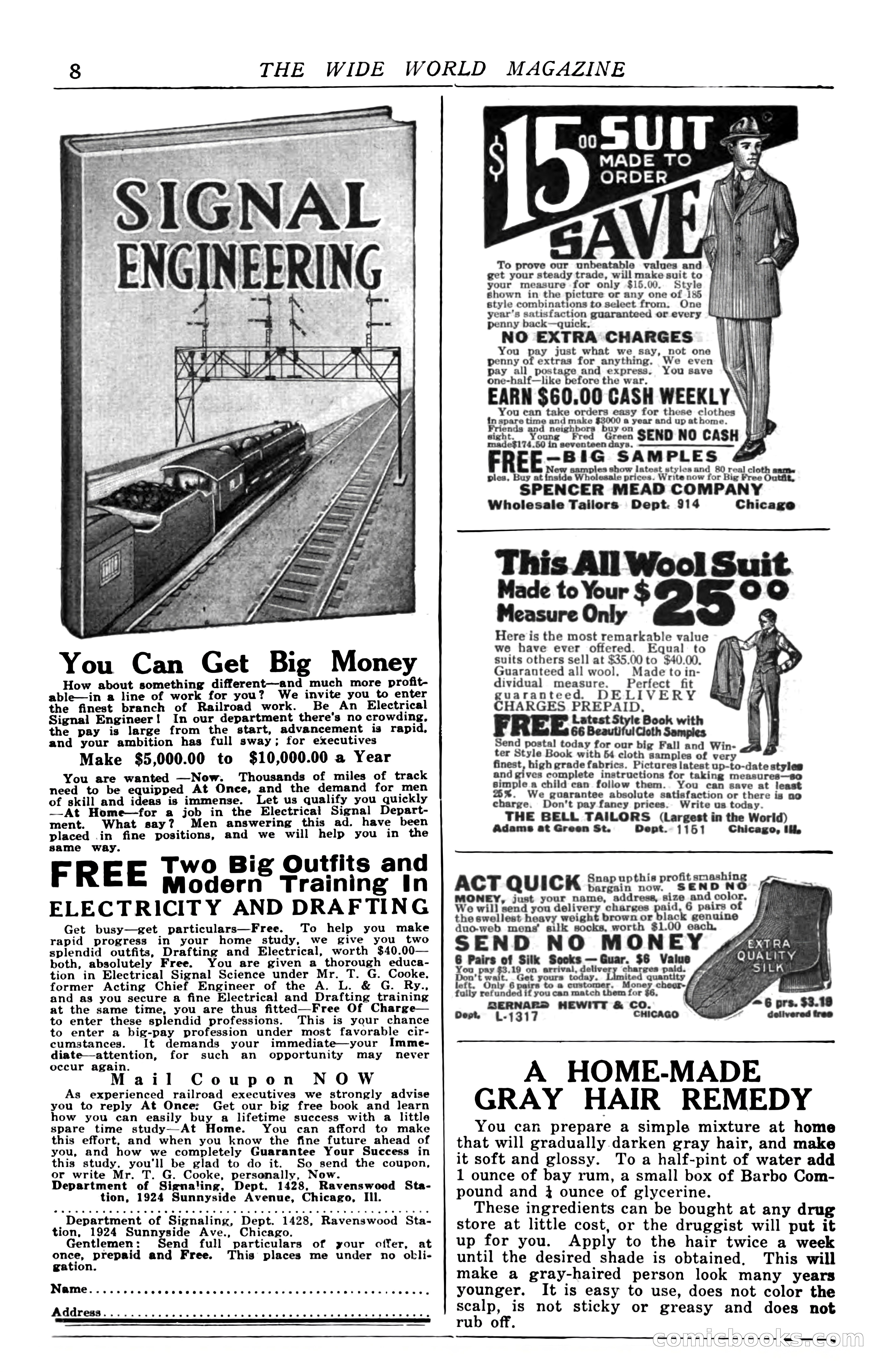 The Wide World, November 1920 — page 10 of 98