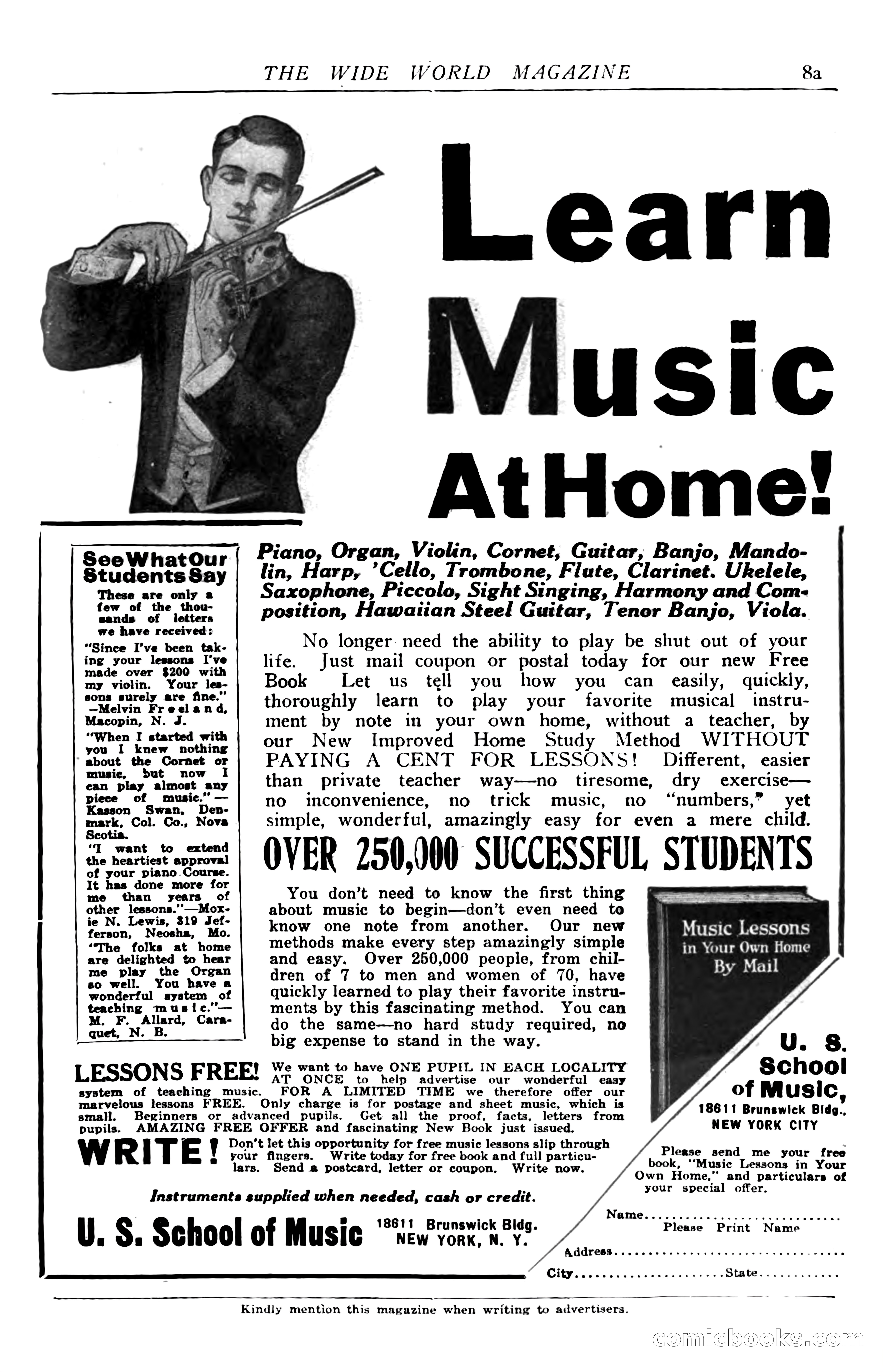 The Wide World, November 1920 — page 11 of 98