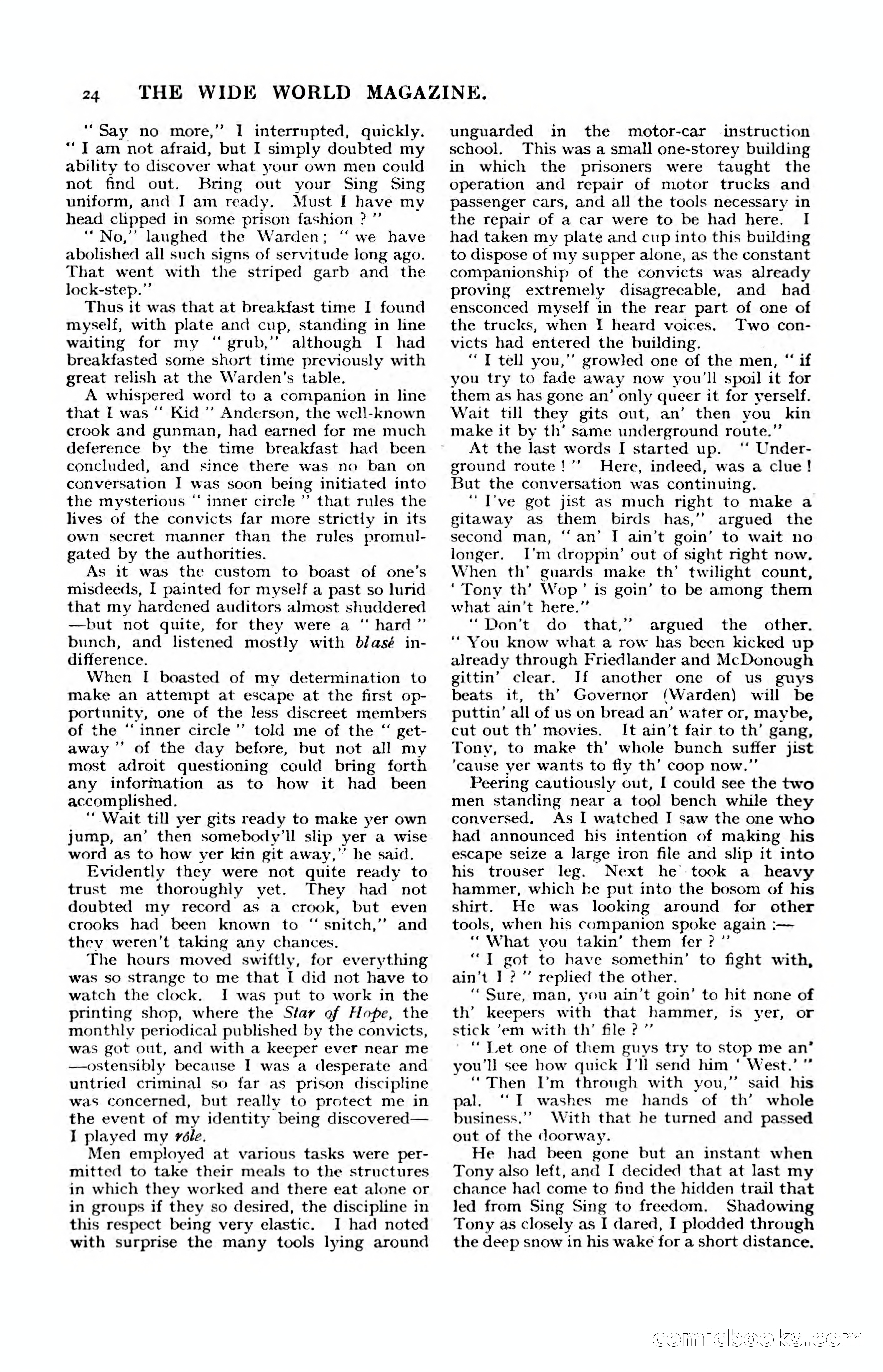 The Wide World, November 1920 — page 34 of 98