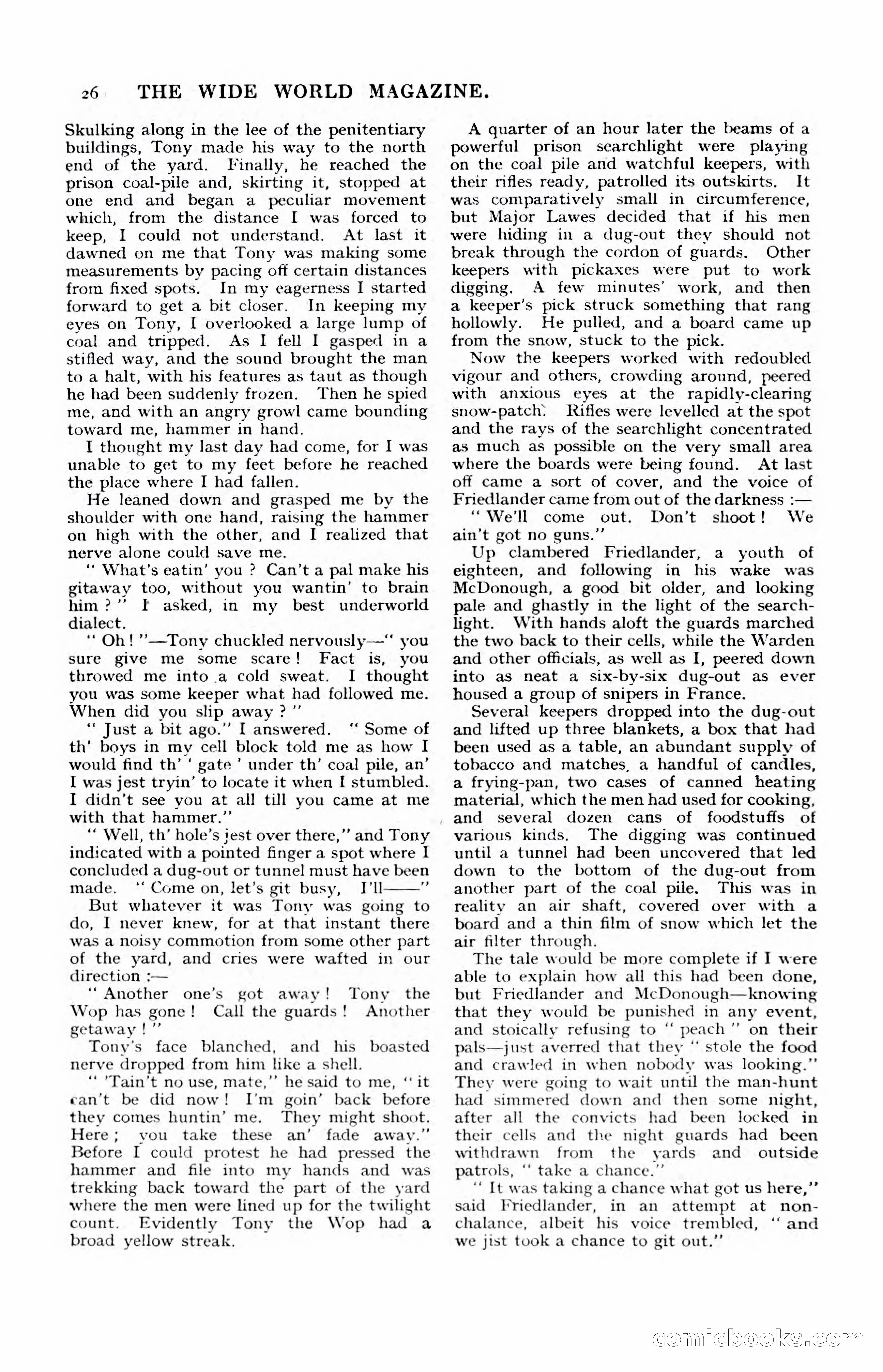 The Wide World, November 1920 — page 36 of 98