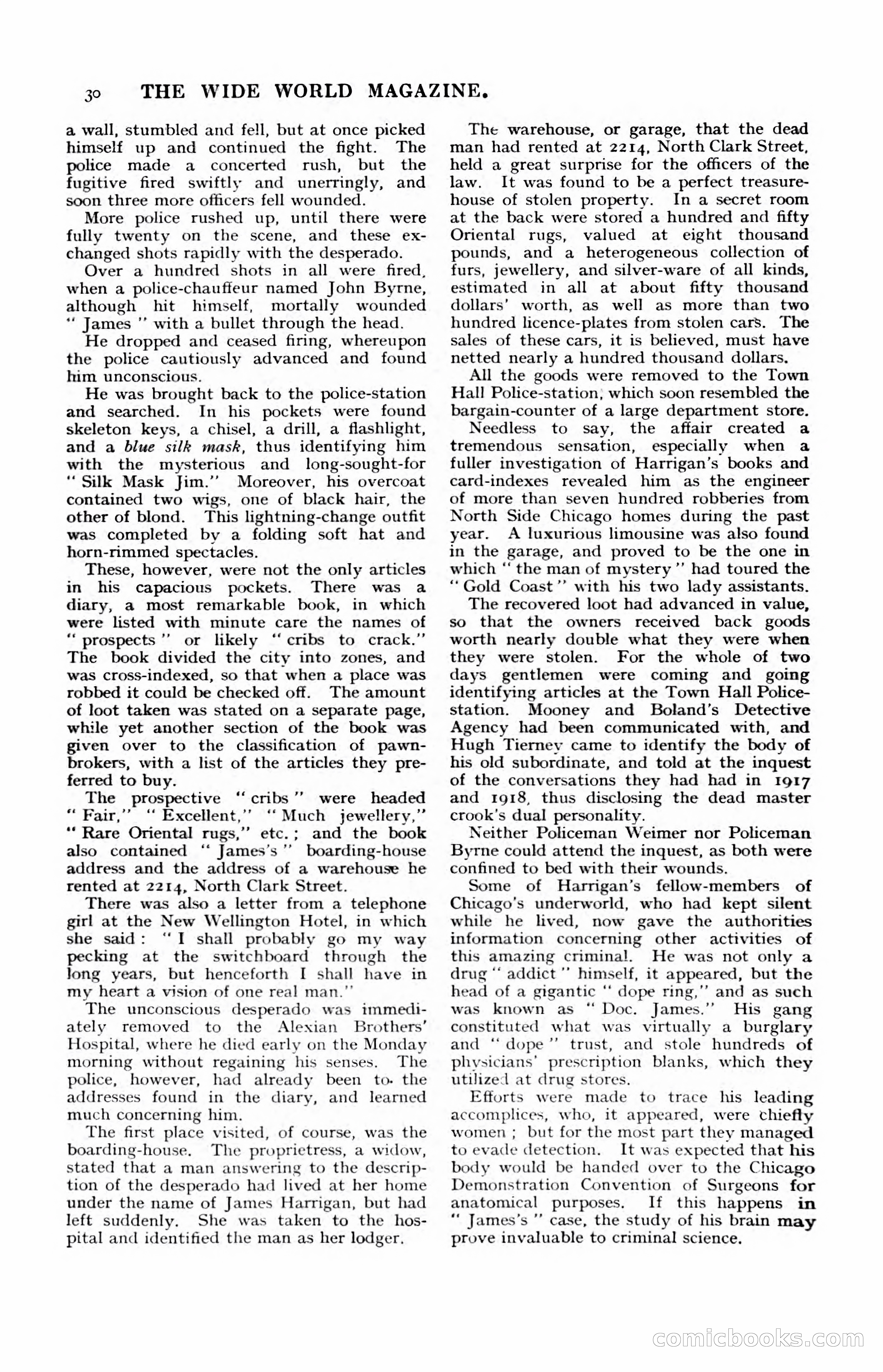 The Wide World, November 1920 — page 40 of 98