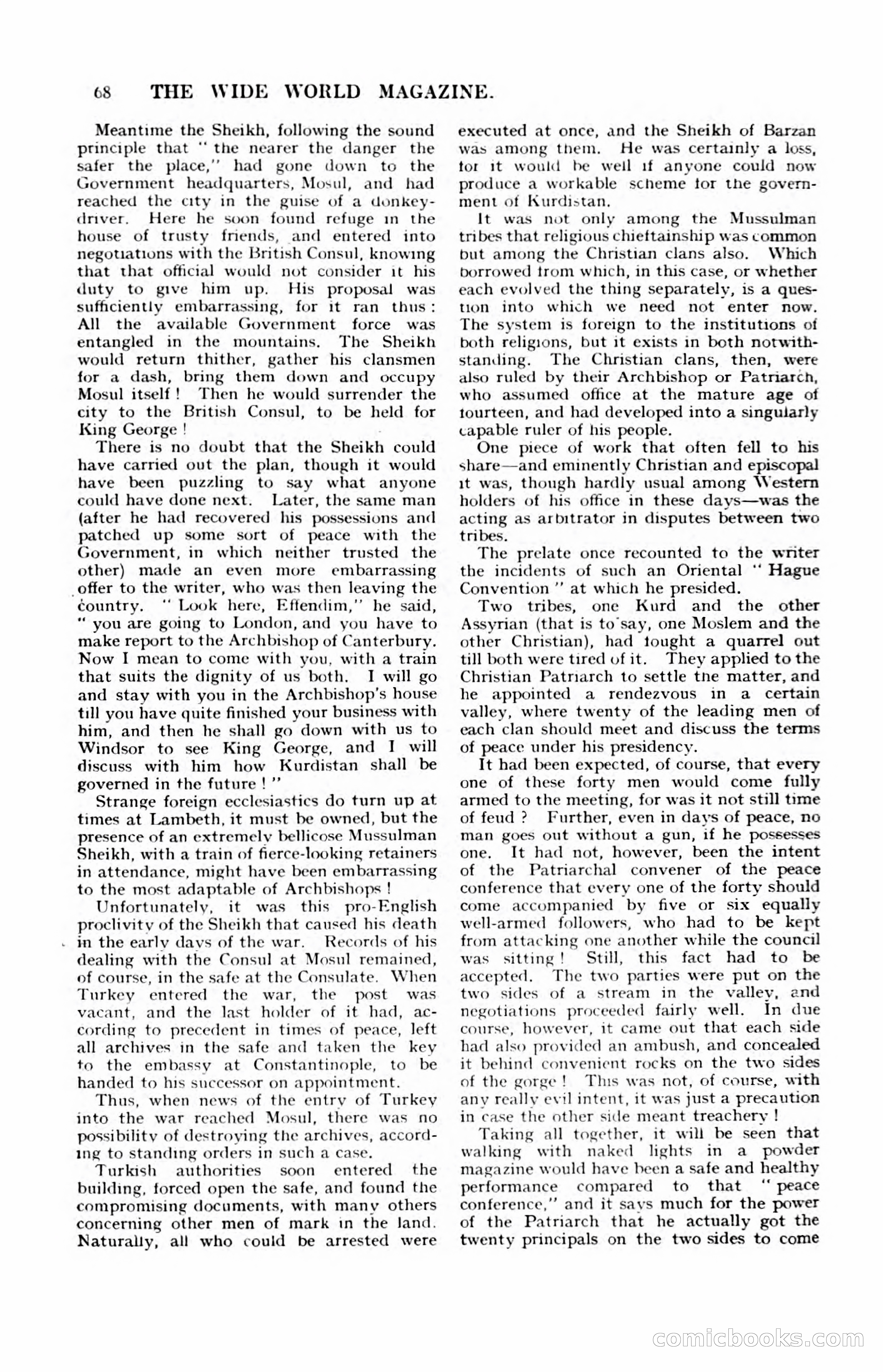 The Wide World, November 1920 — page 78 of 98