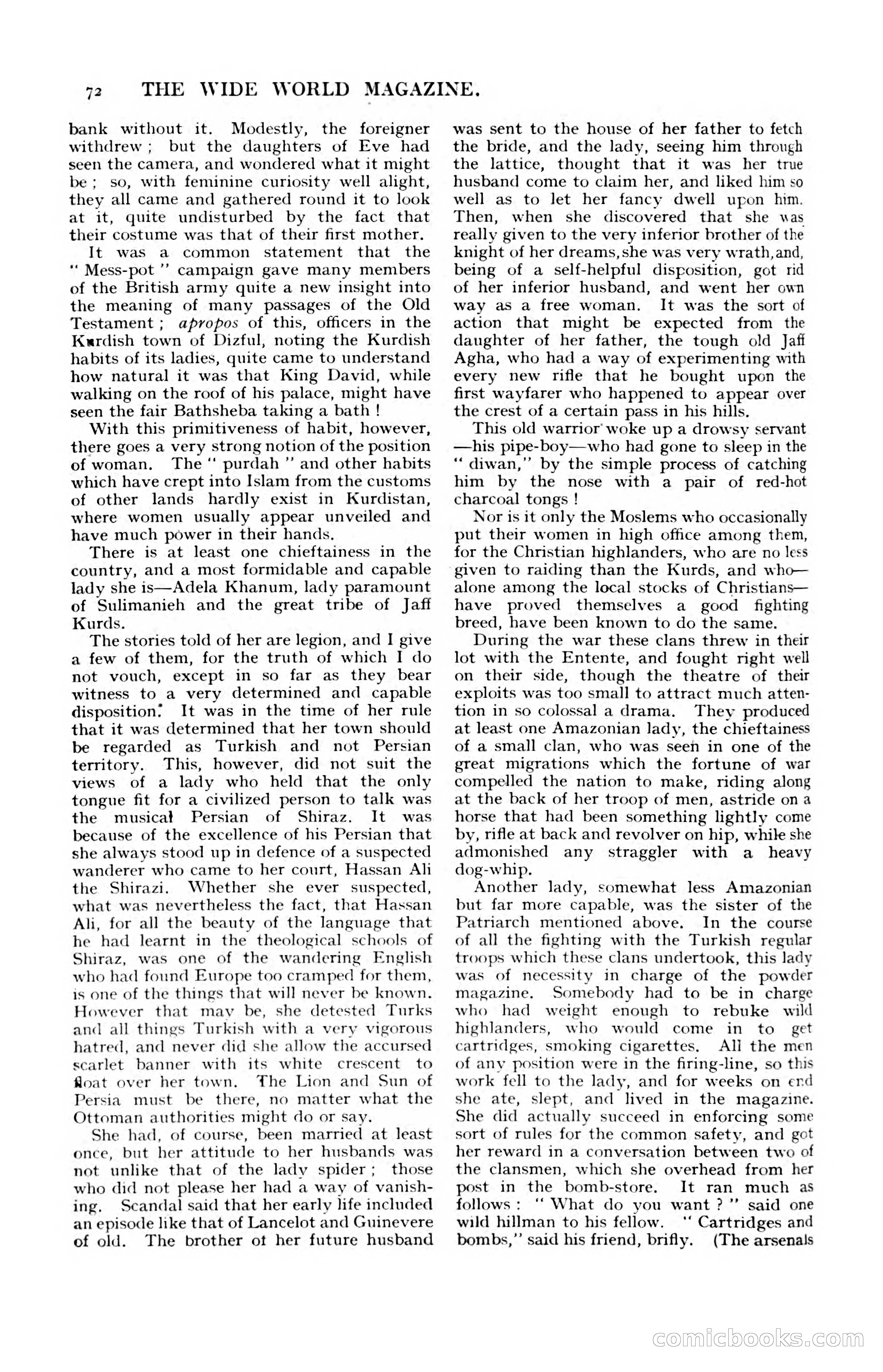 The Wide World, November 1920 — page 82 of 98