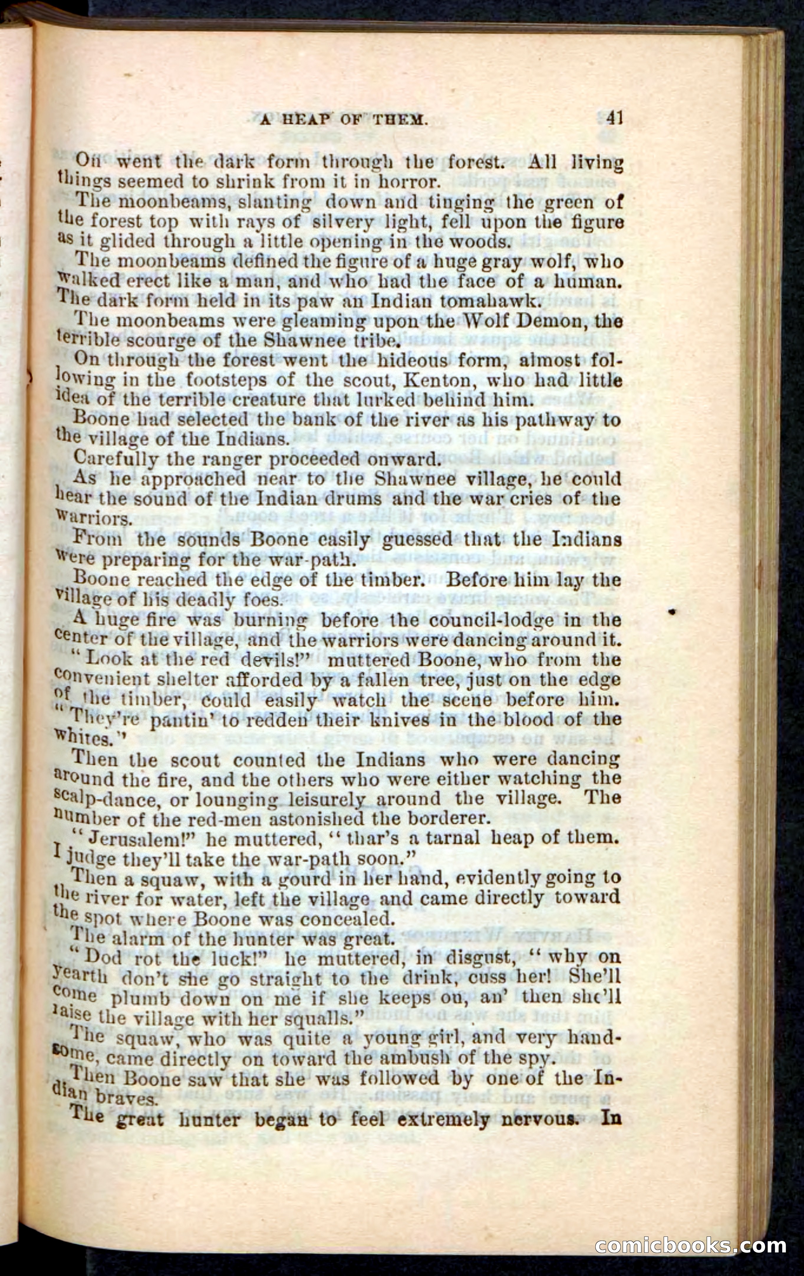 The Wolf-Demon, or The Red Arrow of the Far West — page 37 of 194