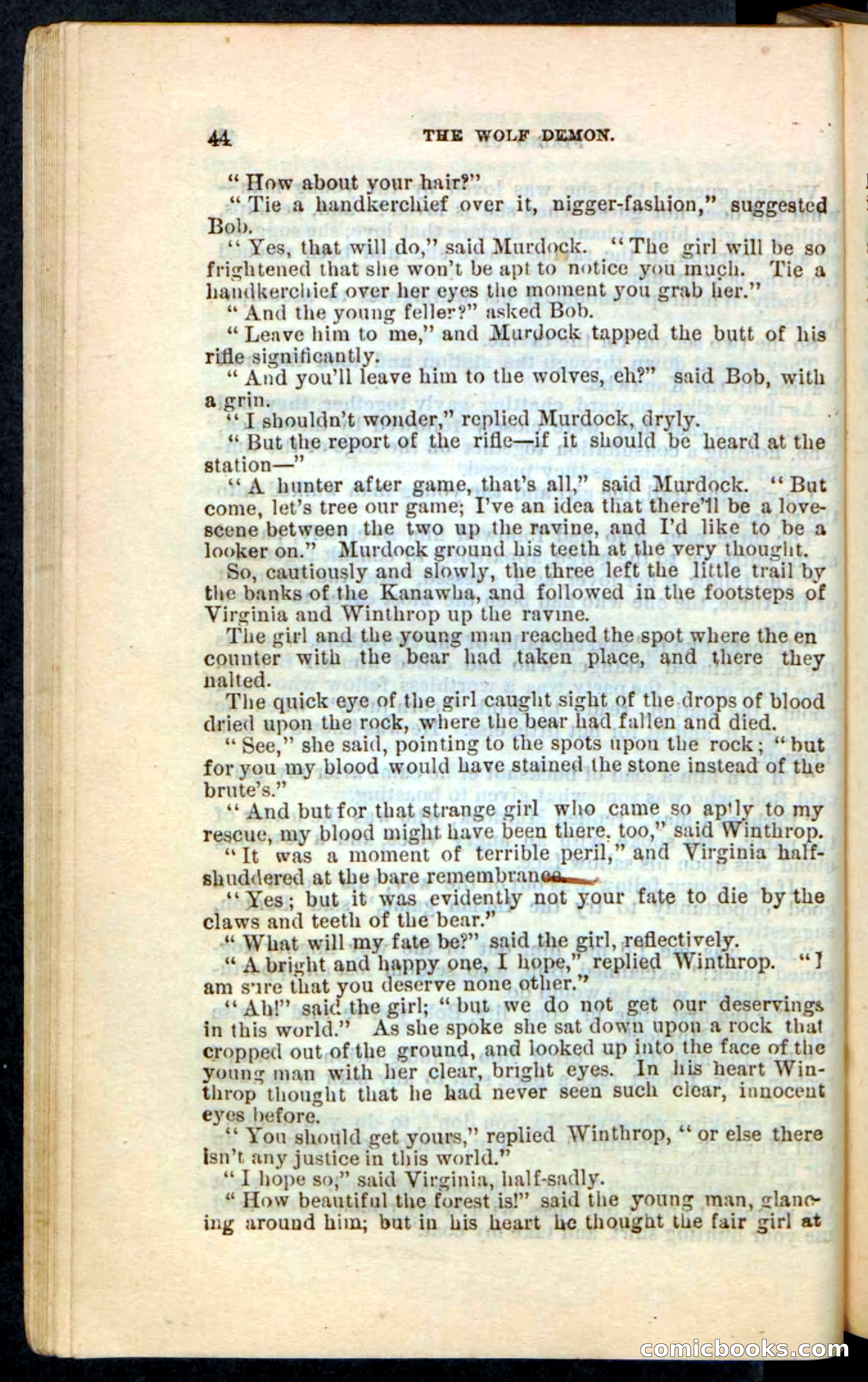 The Wolf-Demon, or The Red Arrow of the Far West — page 40 of 194