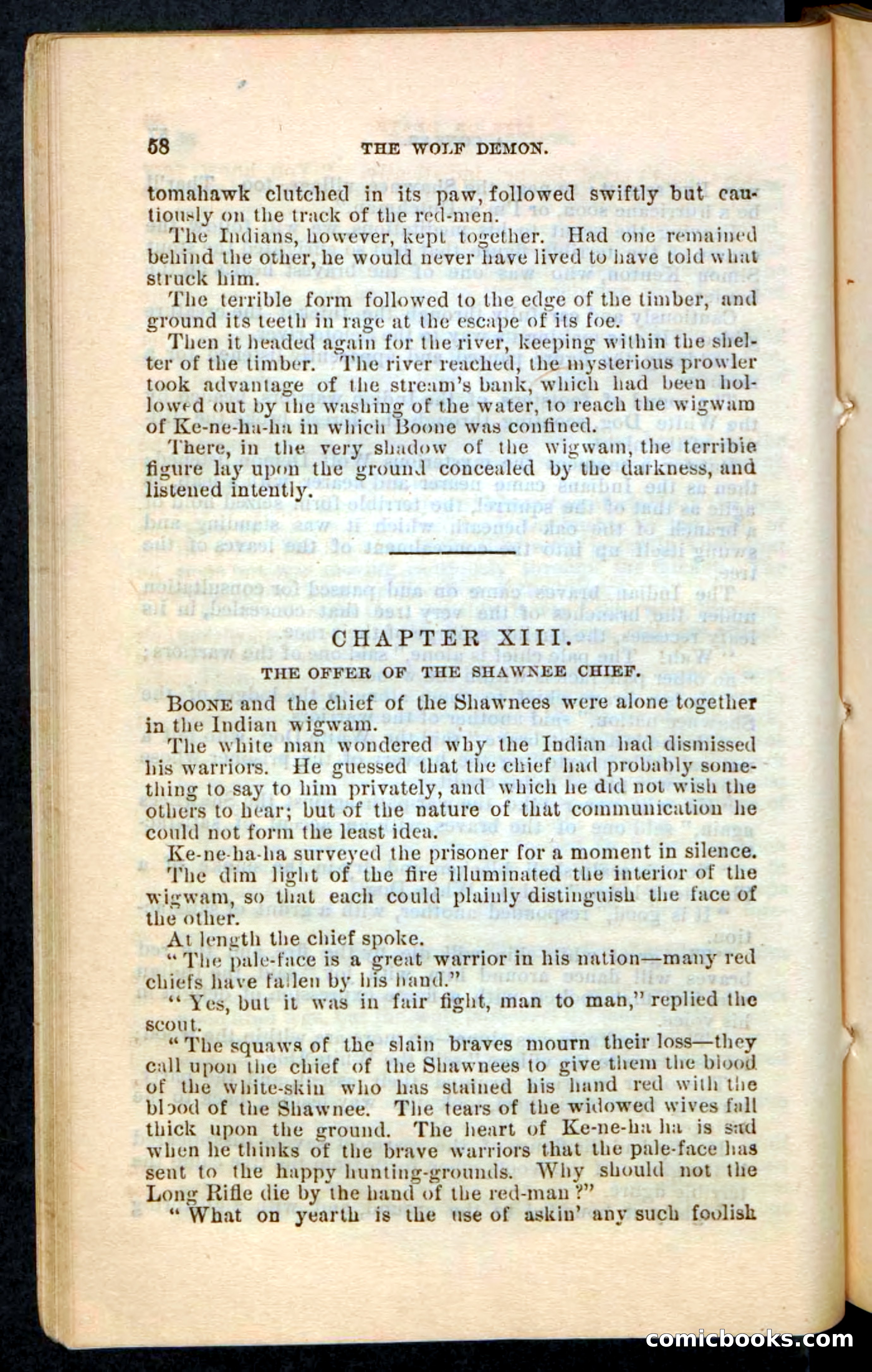 The Wolf-Demon, or The Red Arrow of the Far West — page 54 of 194