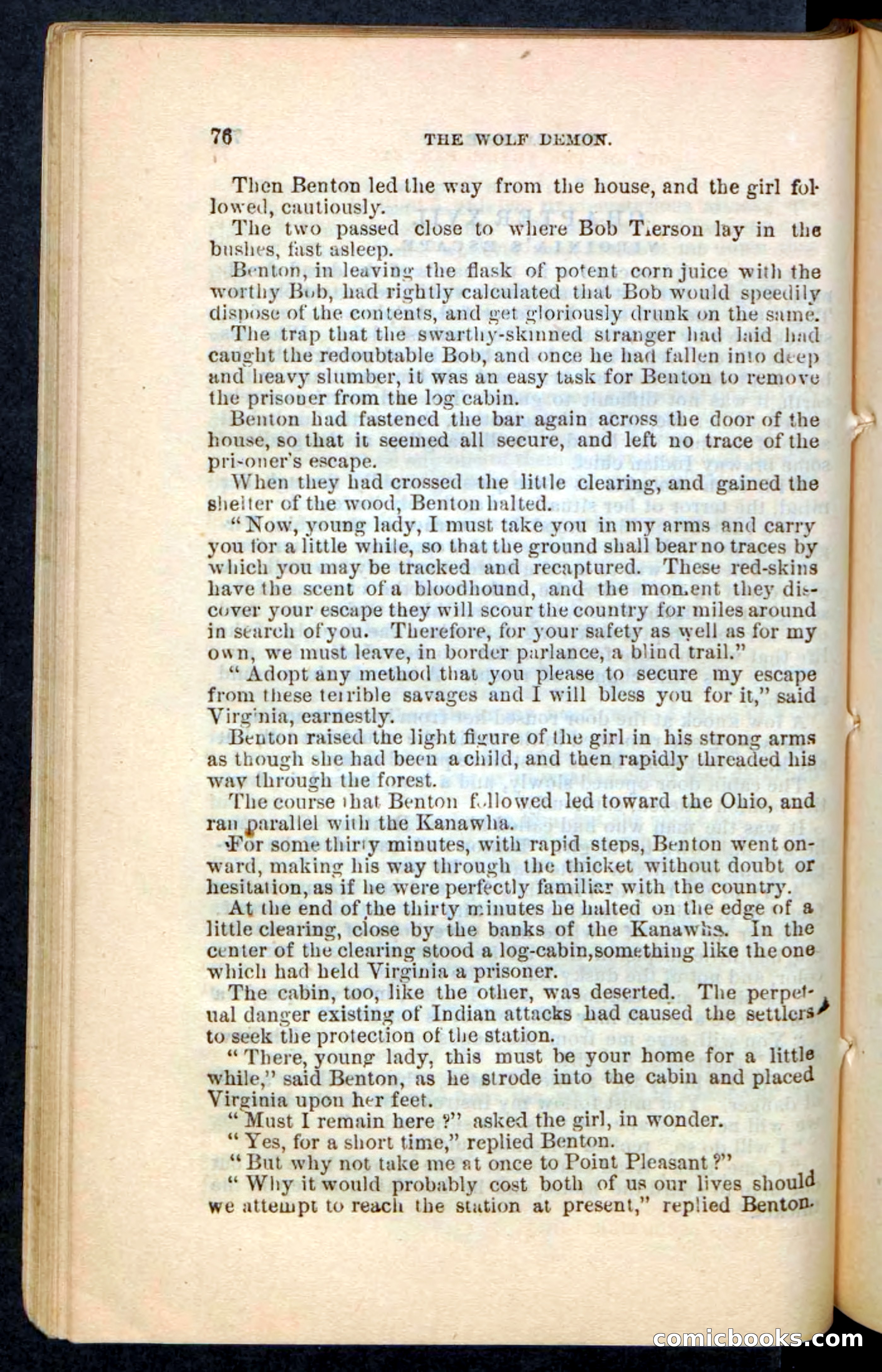 The Wolf-Demon, or The Red Arrow of the Far West — page 72 of 194