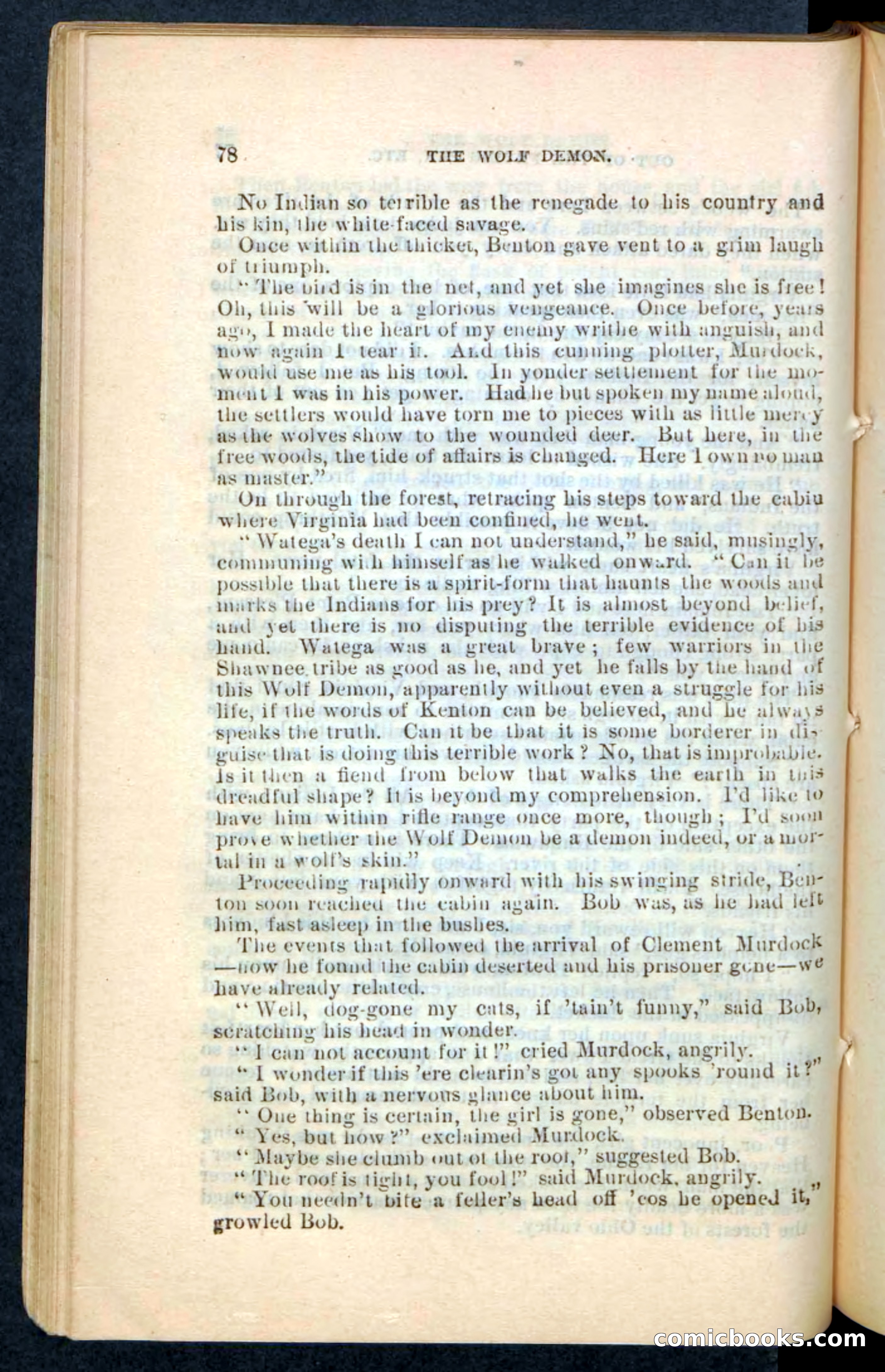 The Wolf-Demon, or The Red Arrow of the Far West — page 74 of 194