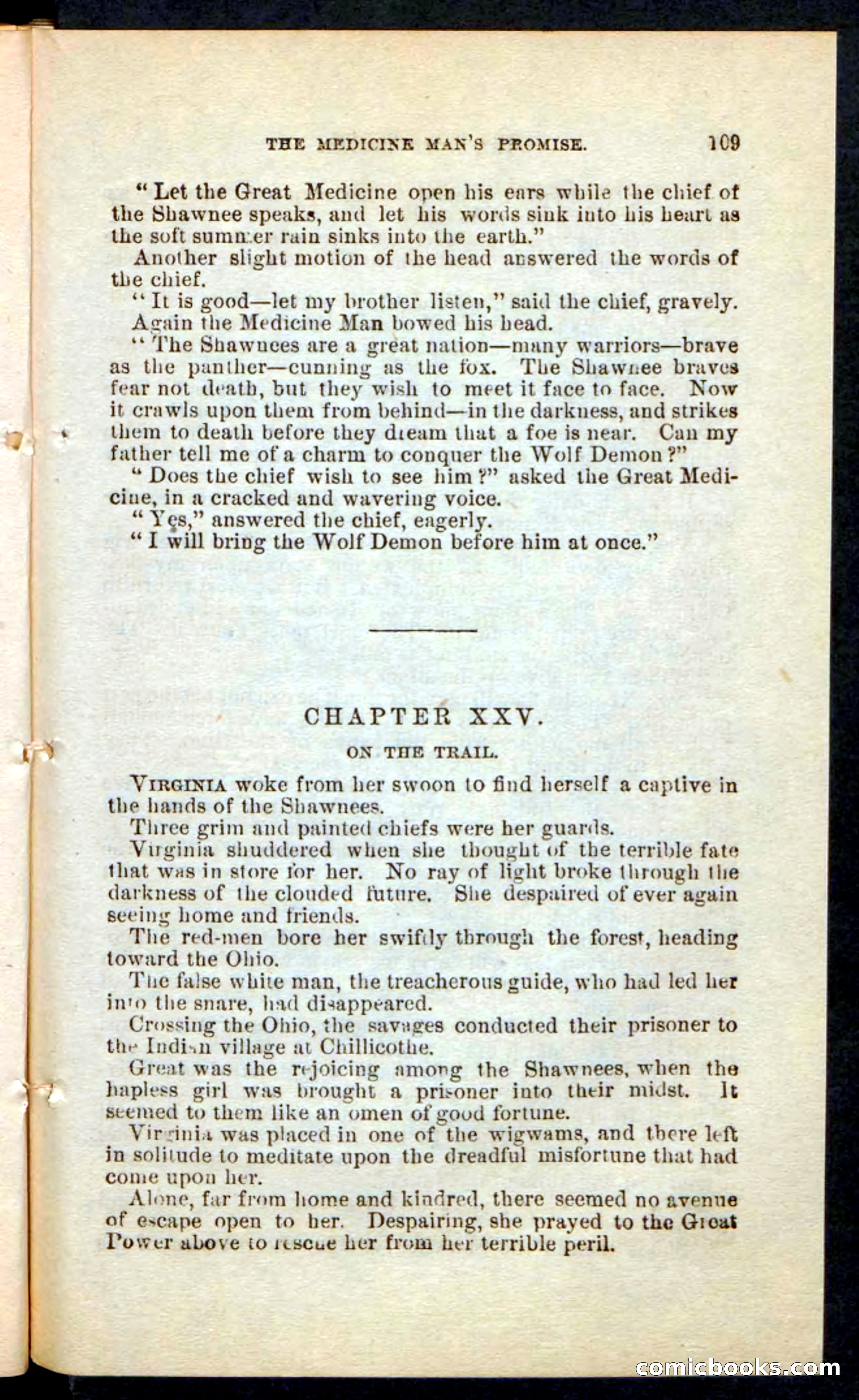 The Wolf-Demon, or The Red Arrow of the Far West — page 105 of 194