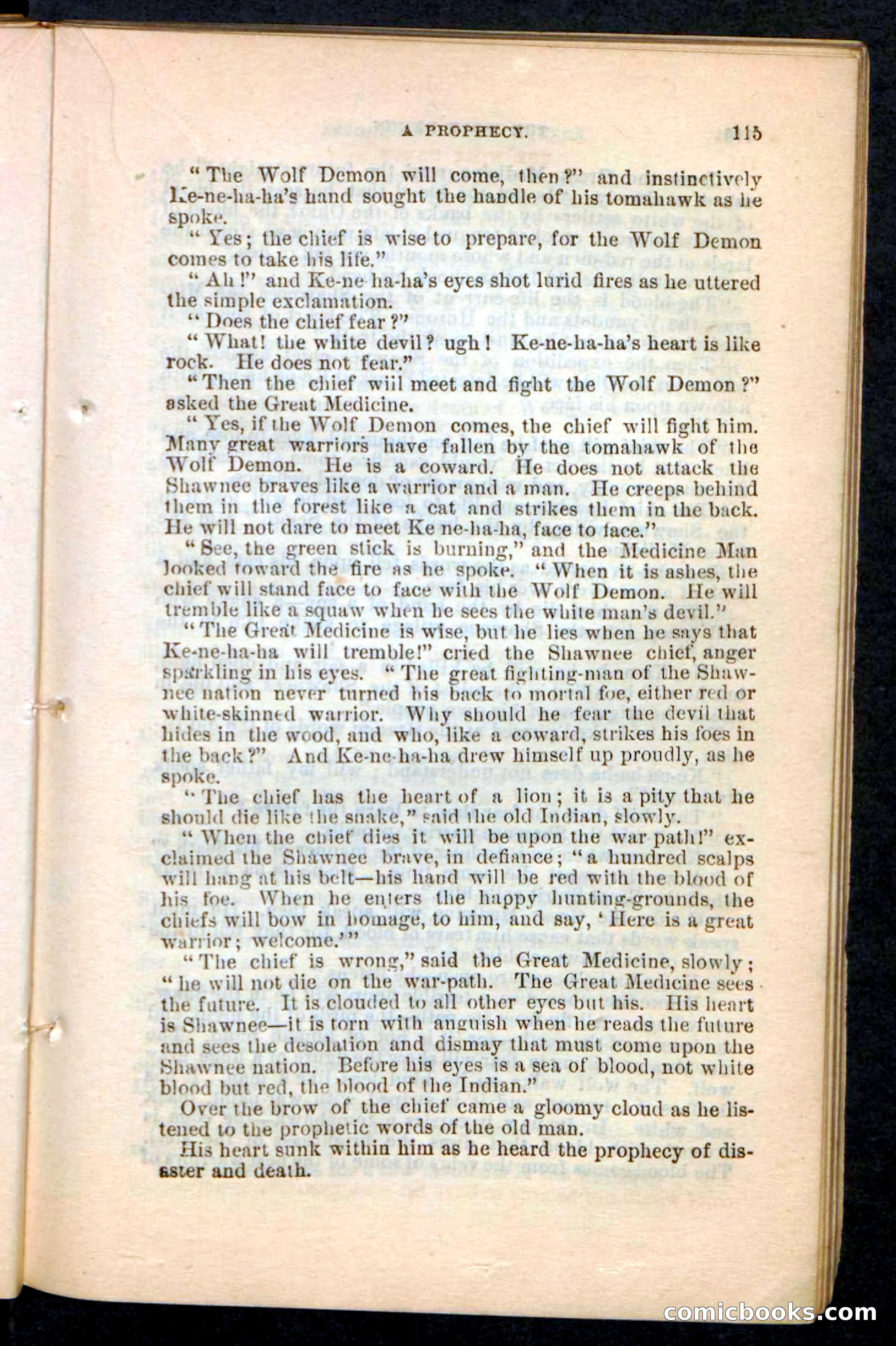 The Wolf-Demon, or The Red Arrow of the Far West — page 111 of 194