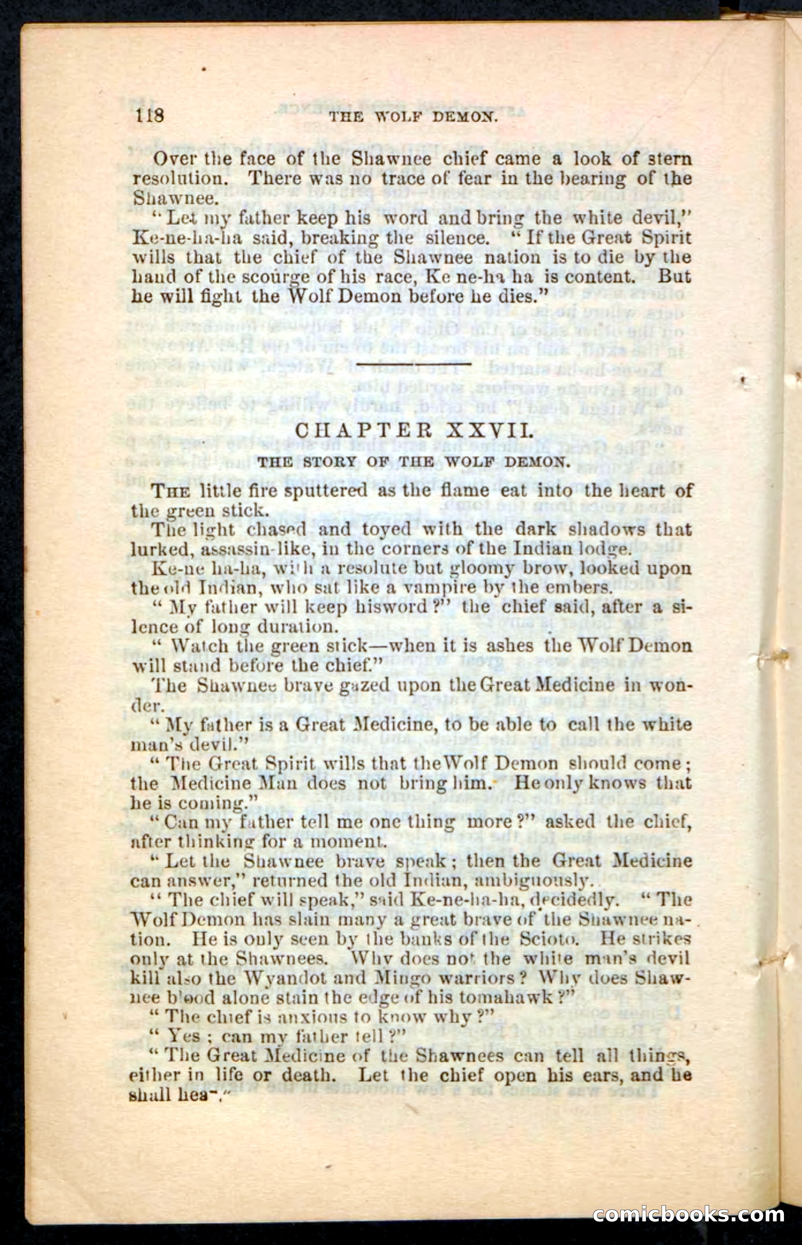 The Wolf-Demon, or The Red Arrow of the Far West — page 114 of 194