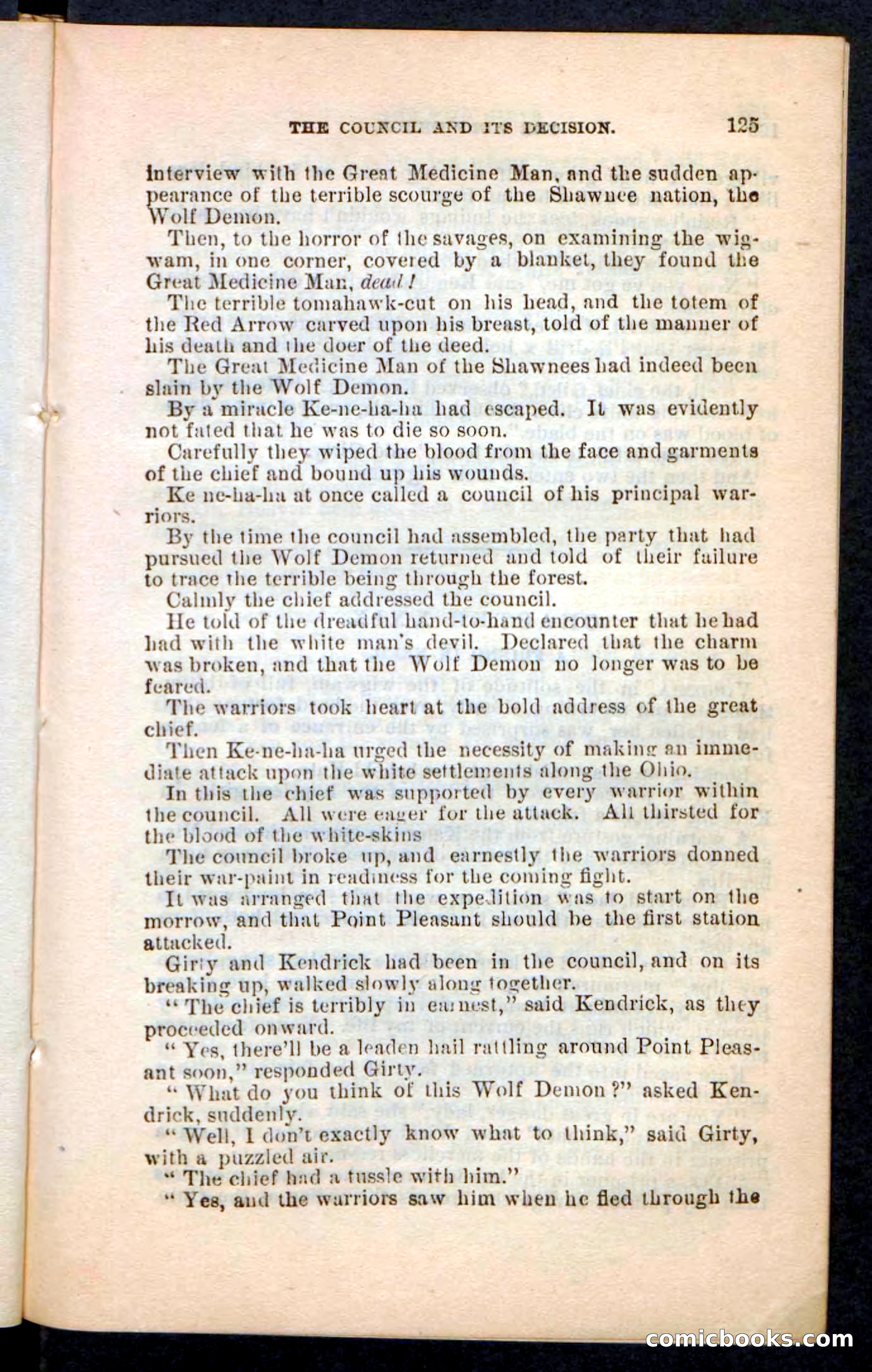 The Wolf-Demon, or The Red Arrow of the Far West — page 121 of 194