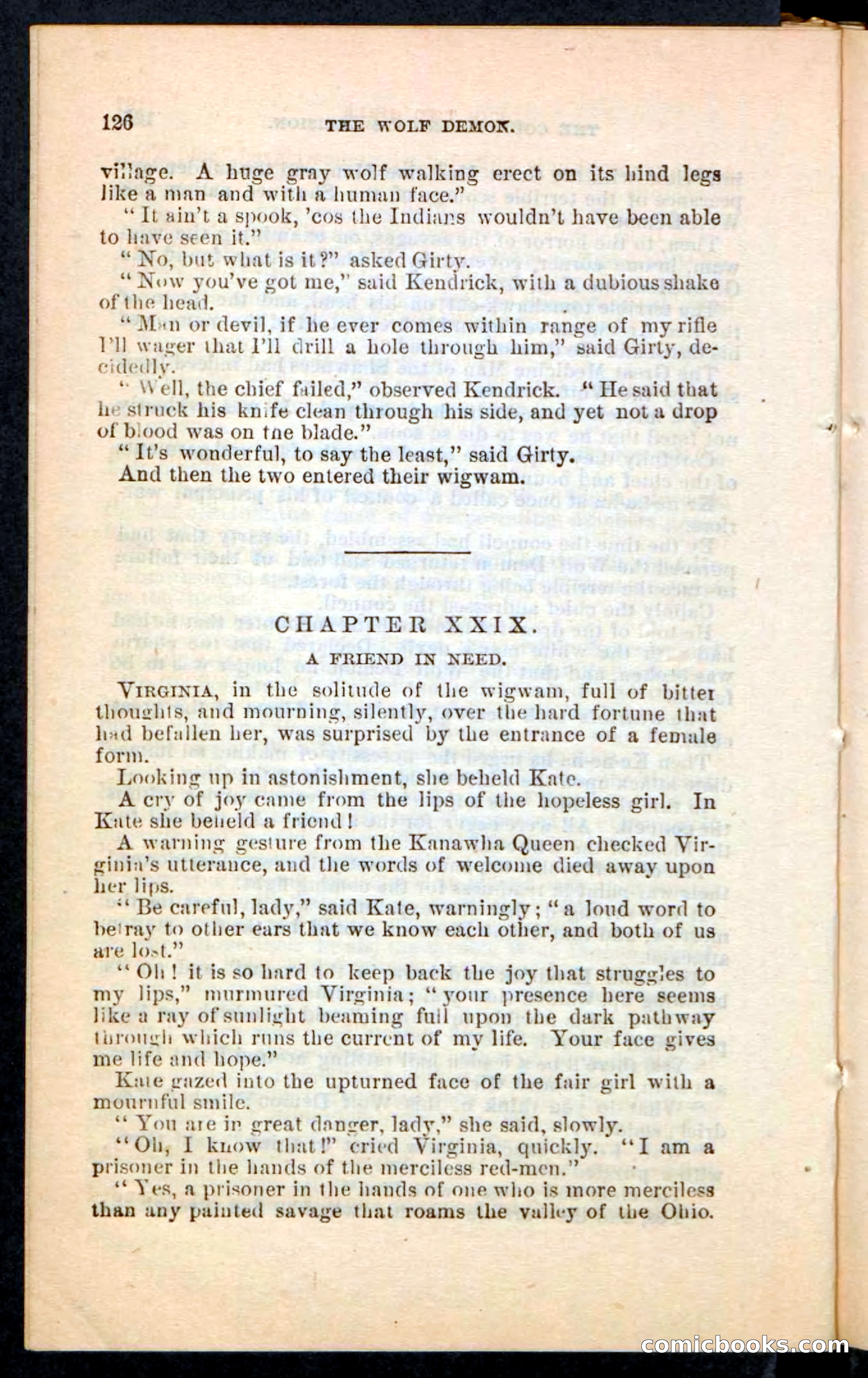 The Wolf-Demon, or The Red Arrow of the Far West — page 122 of 194
