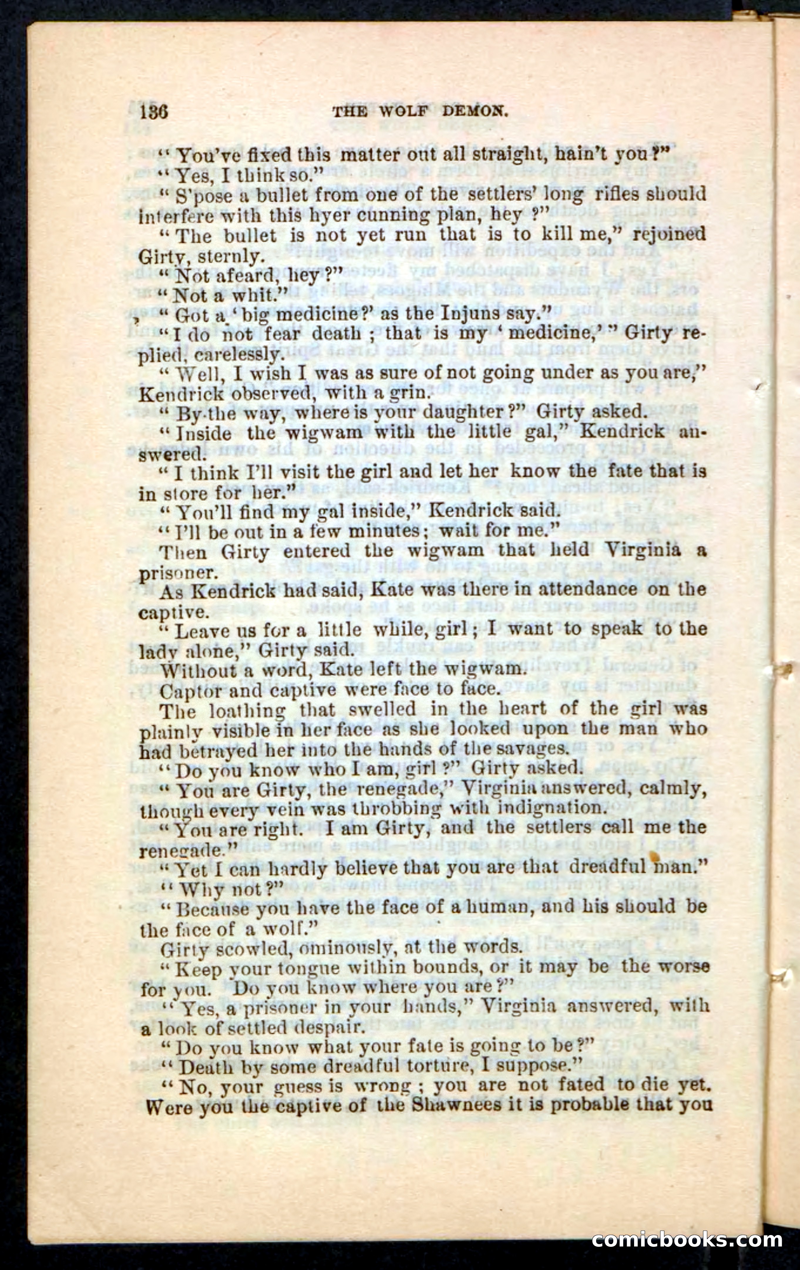 The Wolf-Demon, or The Red Arrow of the Far West — page 132 of 194