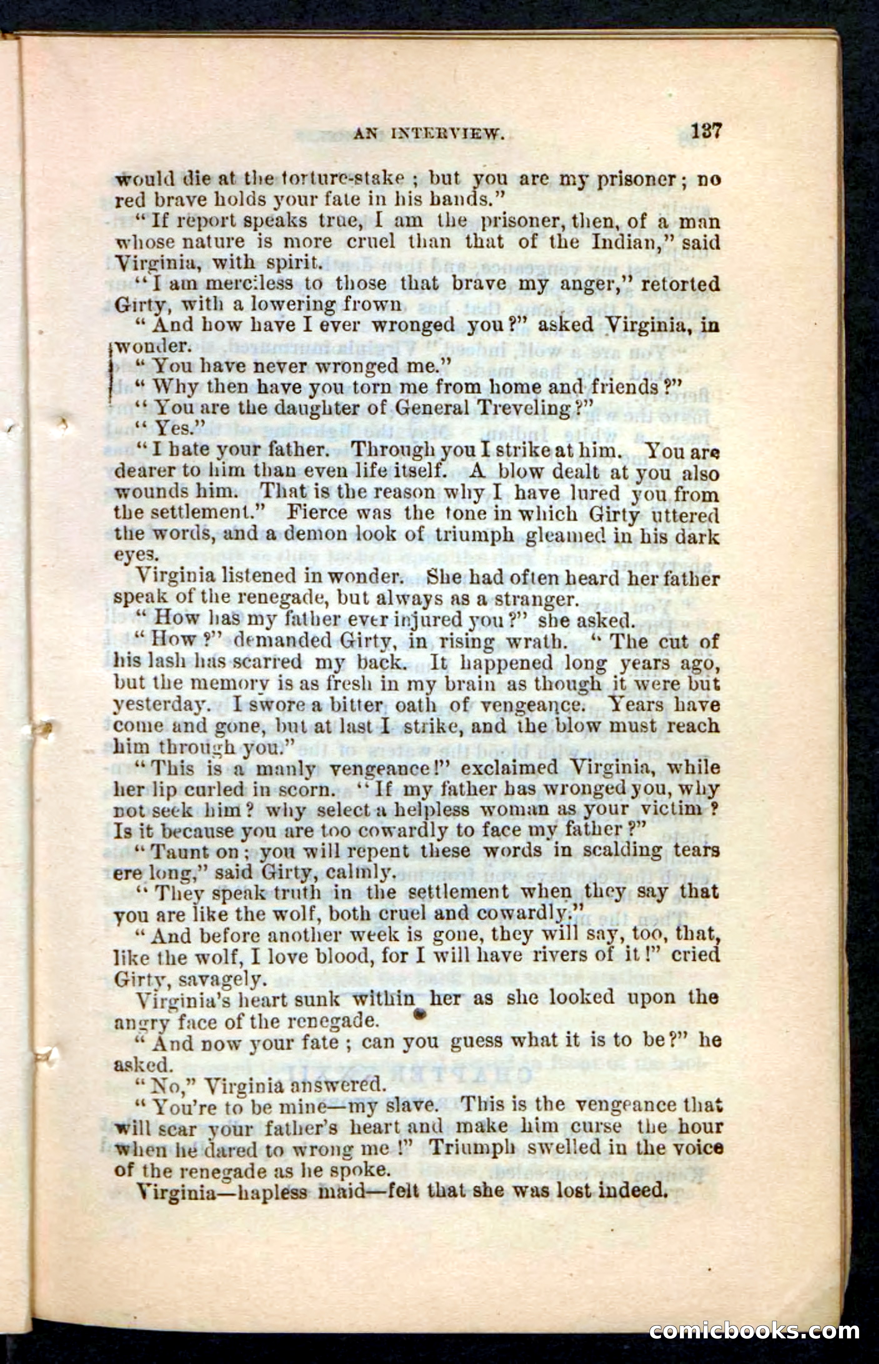The Wolf-Demon, or The Red Arrow of the Far West — page 133 of 194