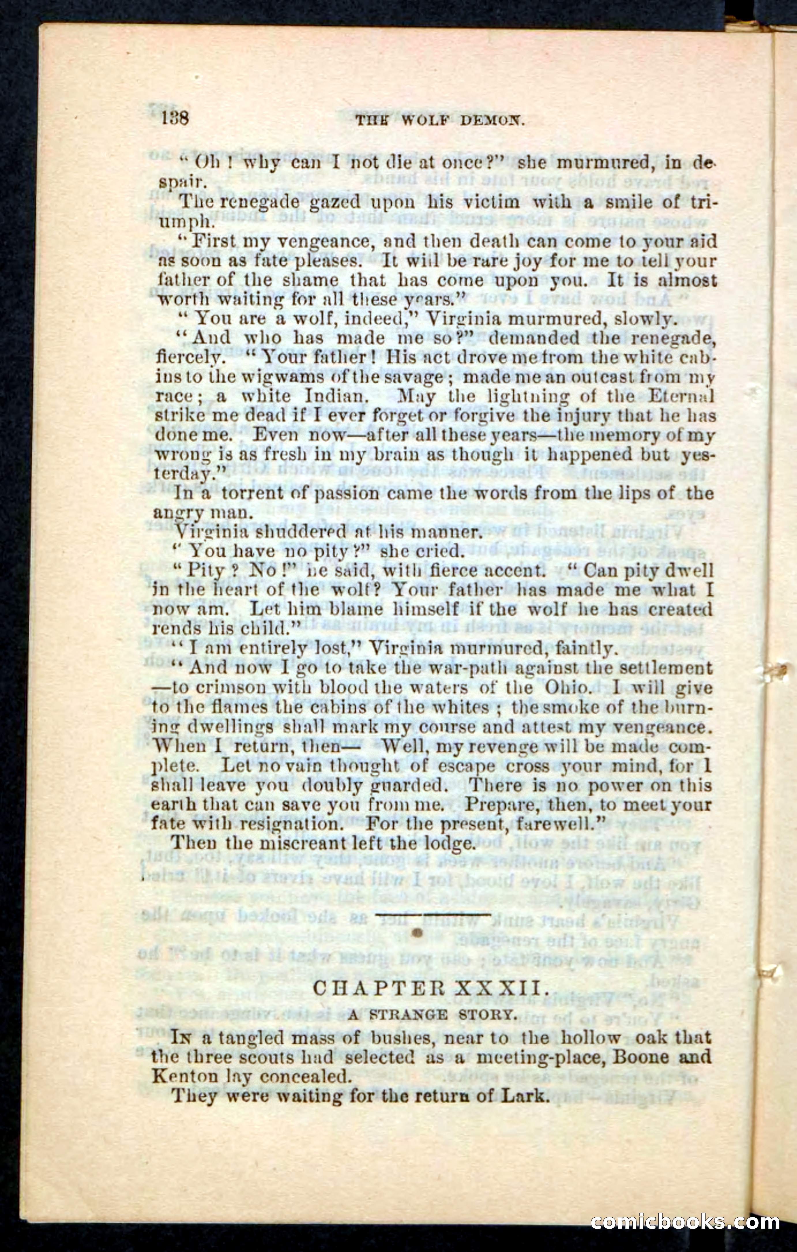 The Wolf-Demon, or The Red Arrow of the Far West — page 134 of 194