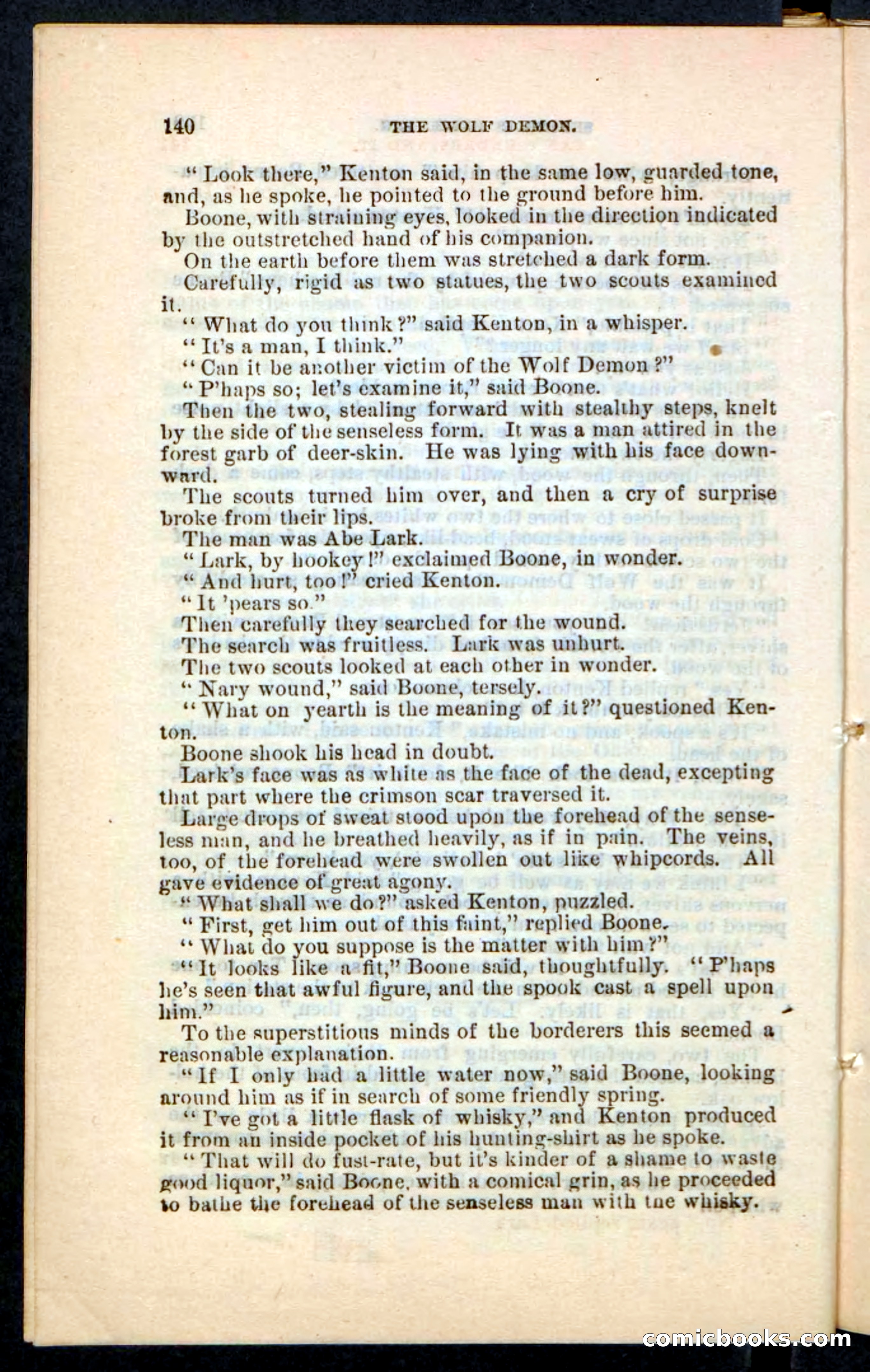 The Wolf-Demon, or The Red Arrow of the Far West — page 136 of 194