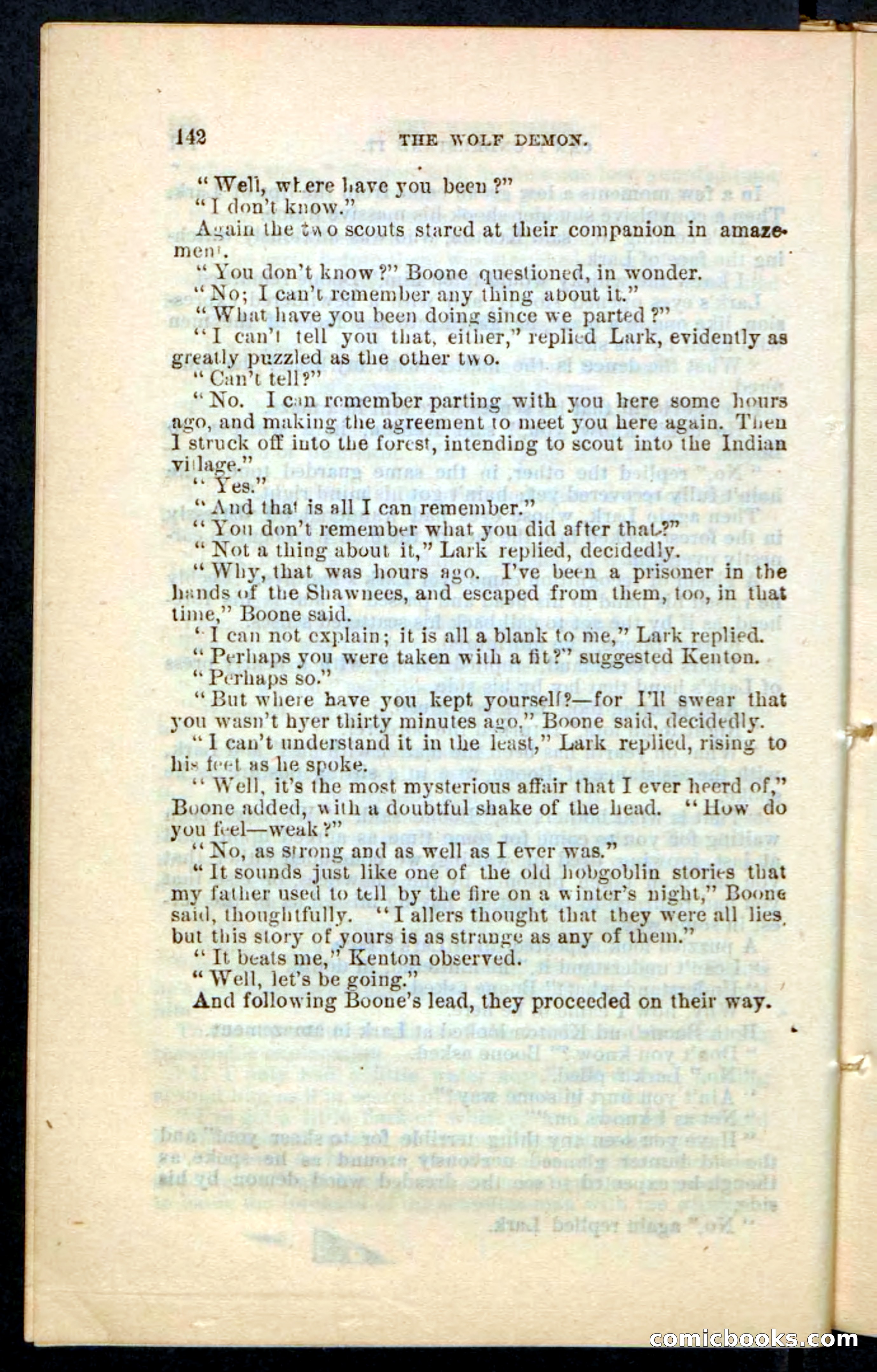 The Wolf-Demon, or The Red Arrow of the Far West — page 138 of 194