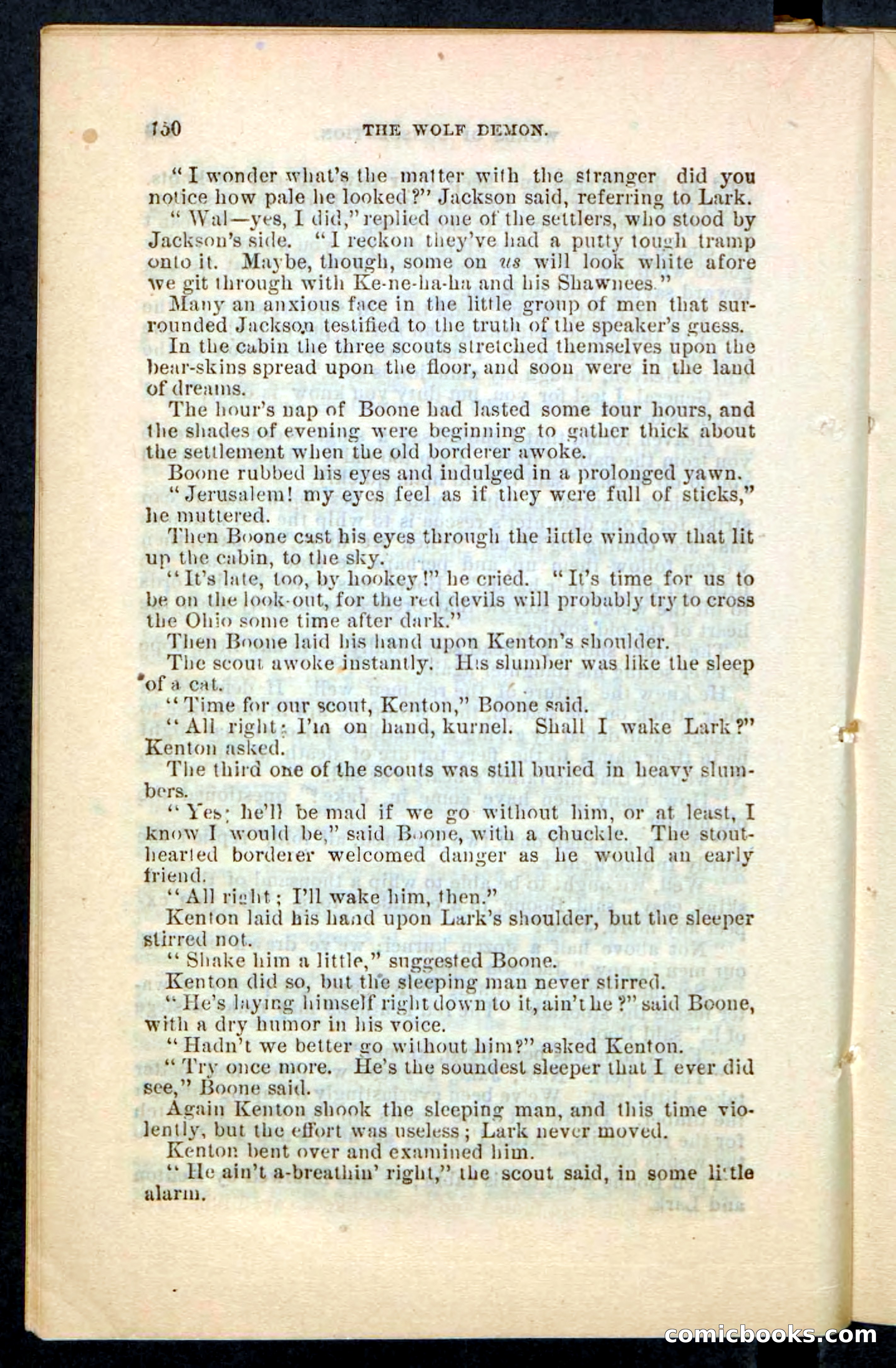 The Wolf-Demon, or The Red Arrow of the Far West — page 146 of 194
