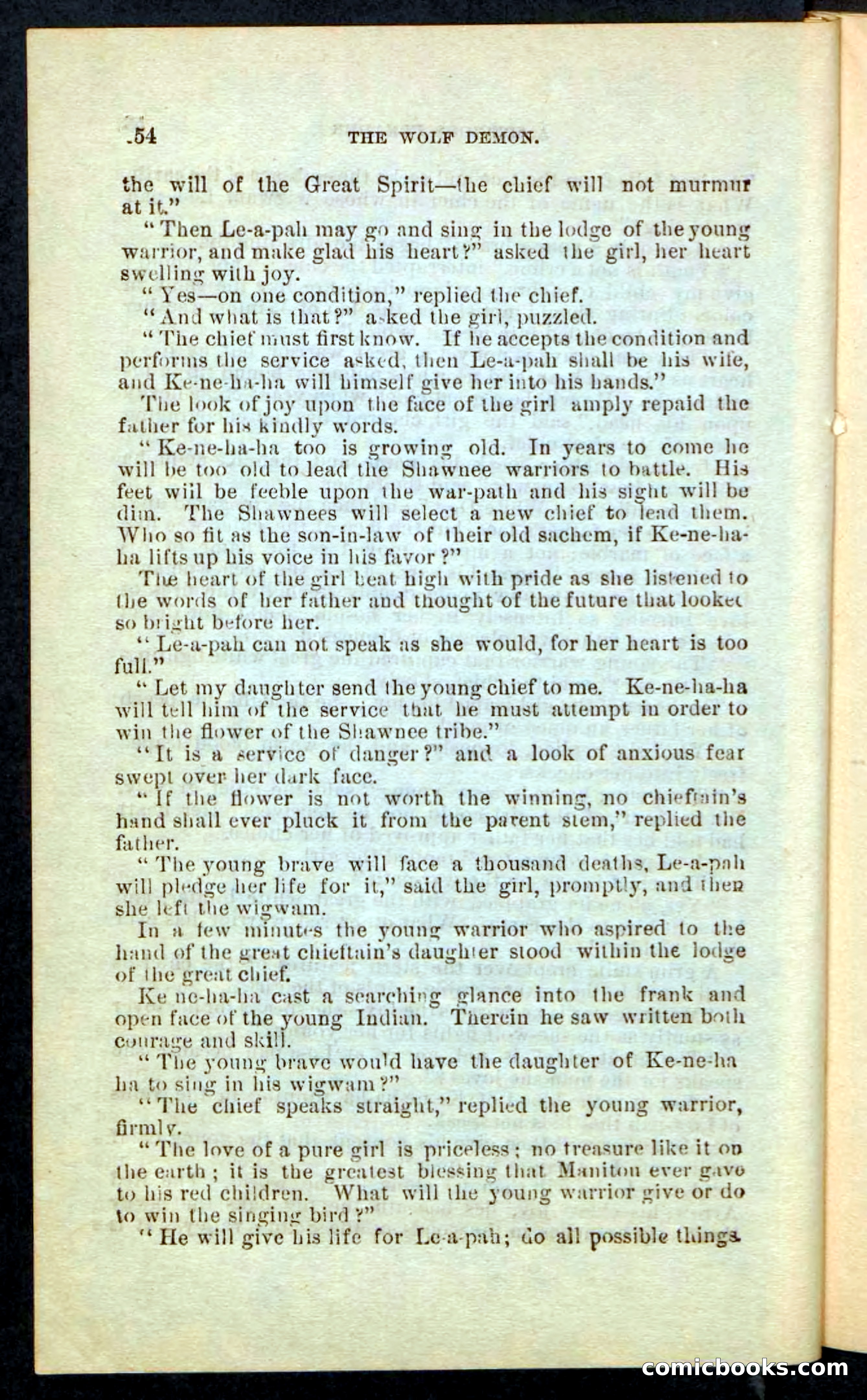 The Wolf-Demon, or The Red Arrow of the Far West — page 150 of 194