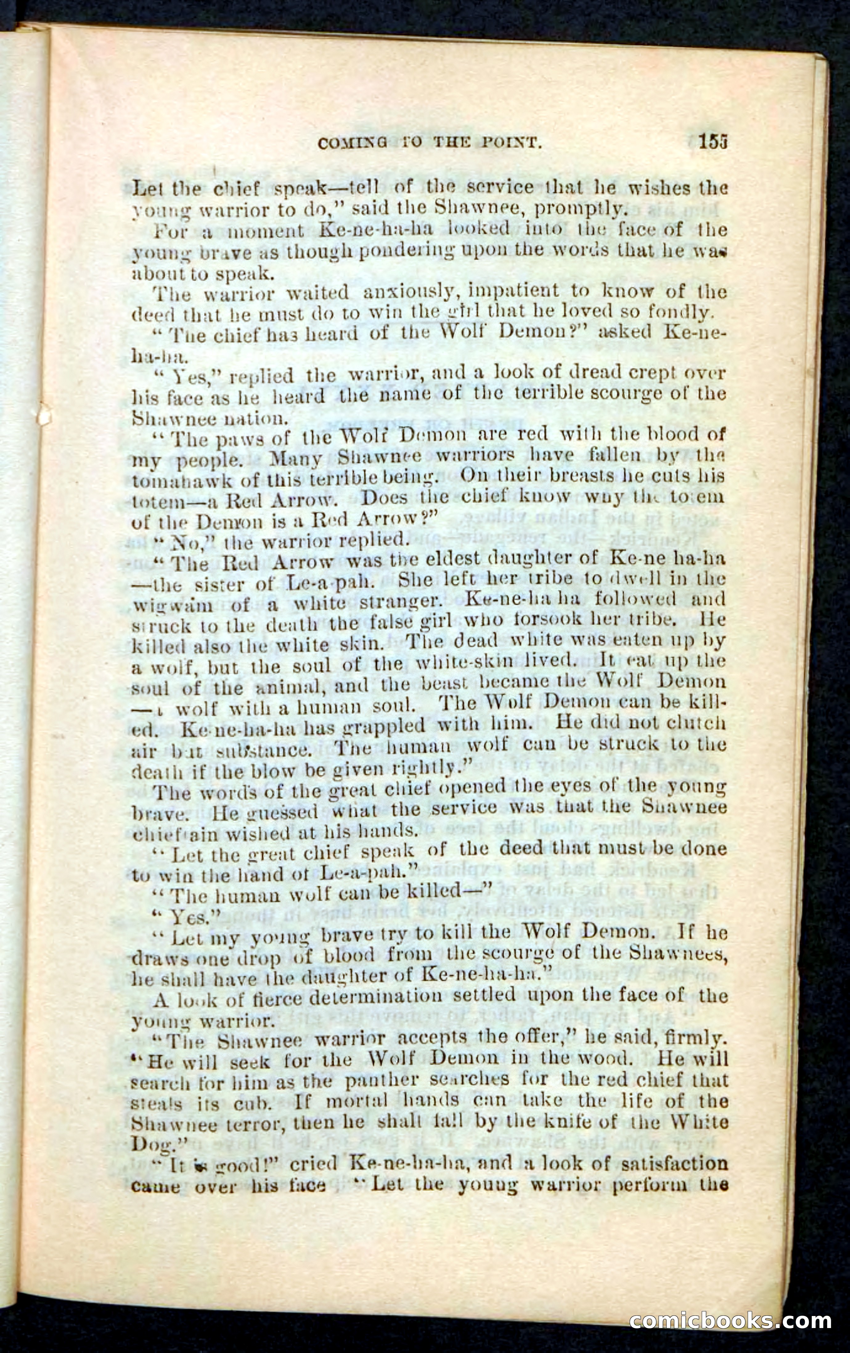 The Wolf-Demon, or The Red Arrow of the Far West — page 151 of 194