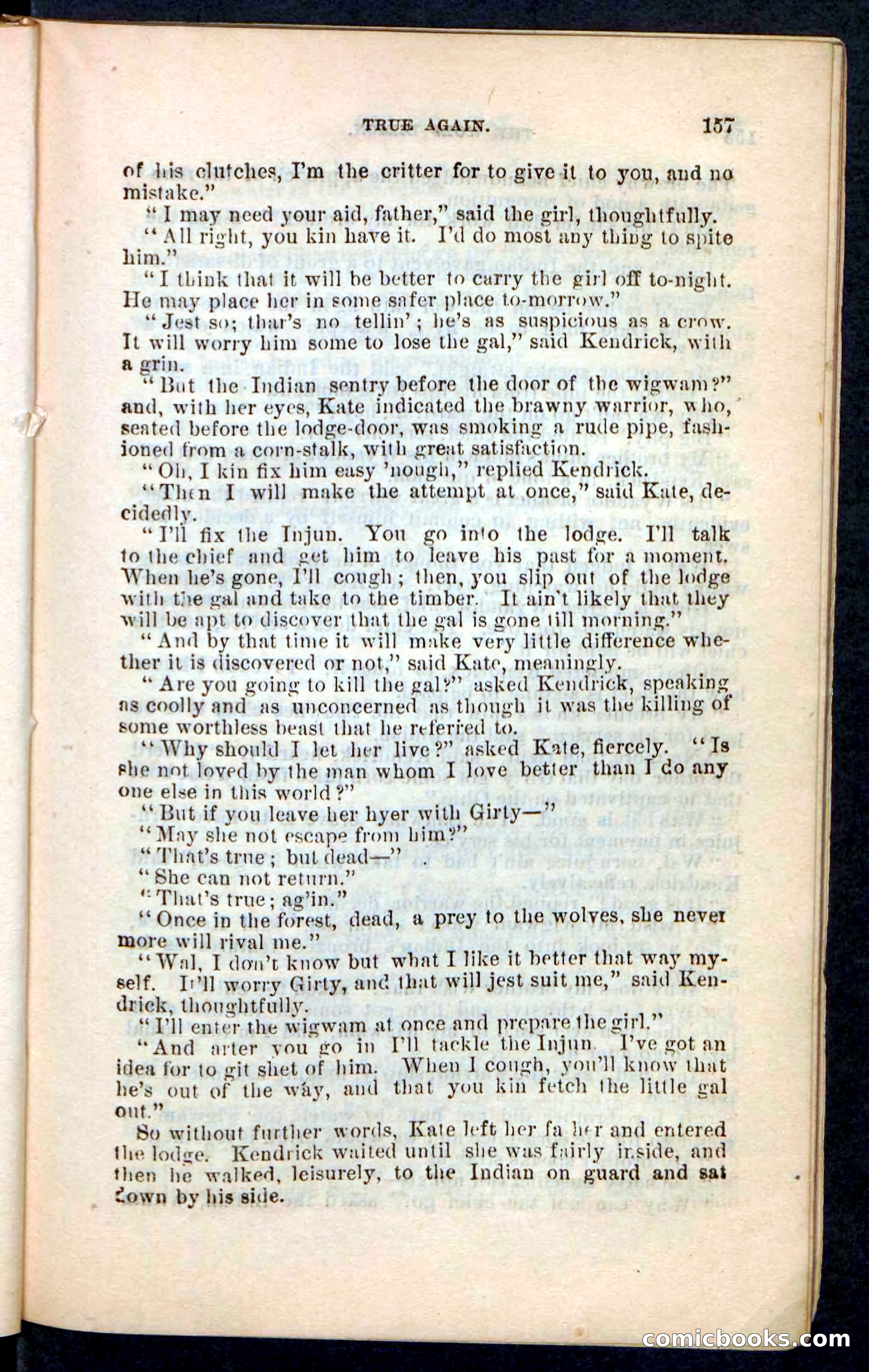 The Wolf-Demon, or The Red Arrow of the Far West — page 153 of 194