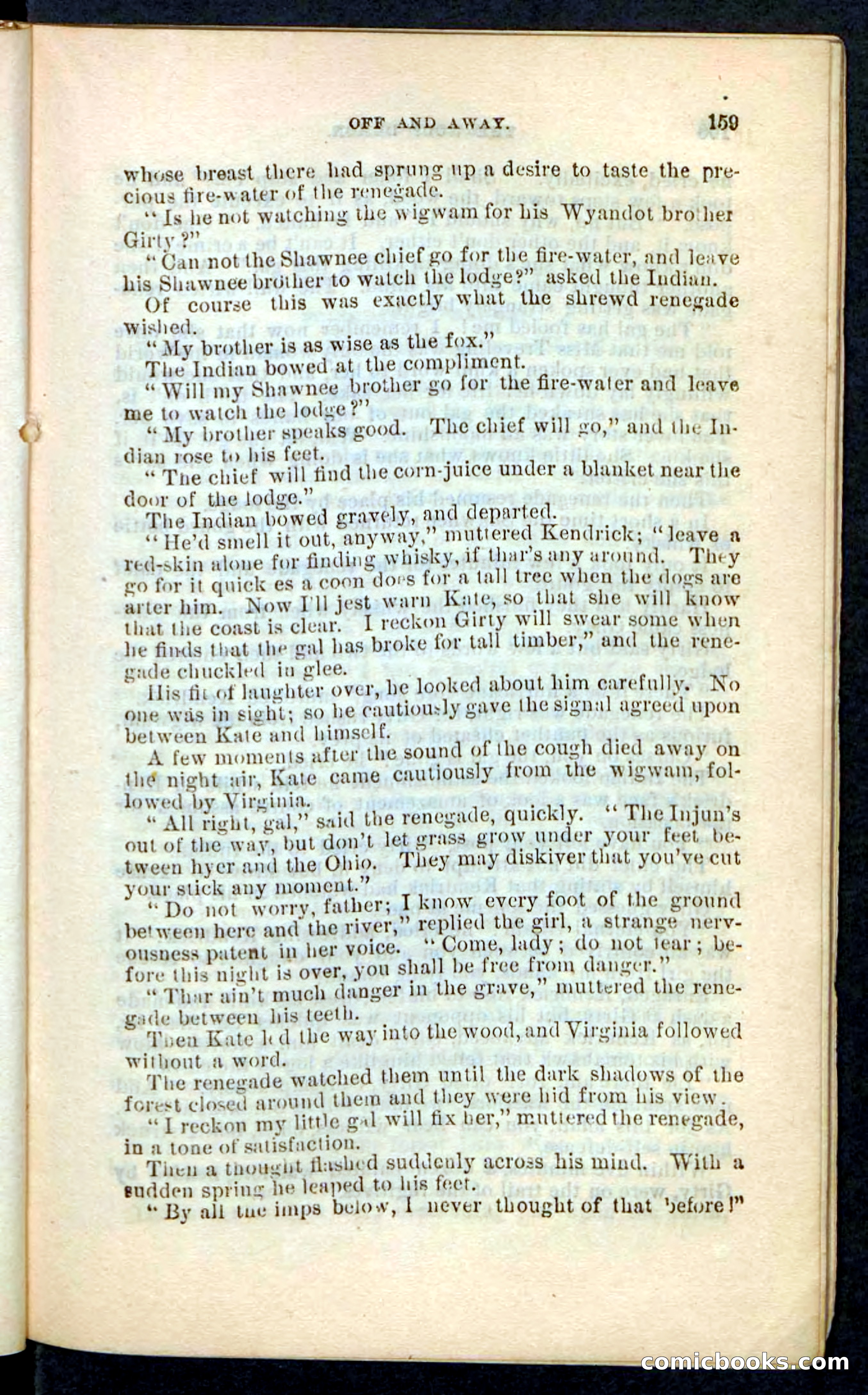 The Wolf-Demon, or The Red Arrow of the Far West — page 155 of 194
